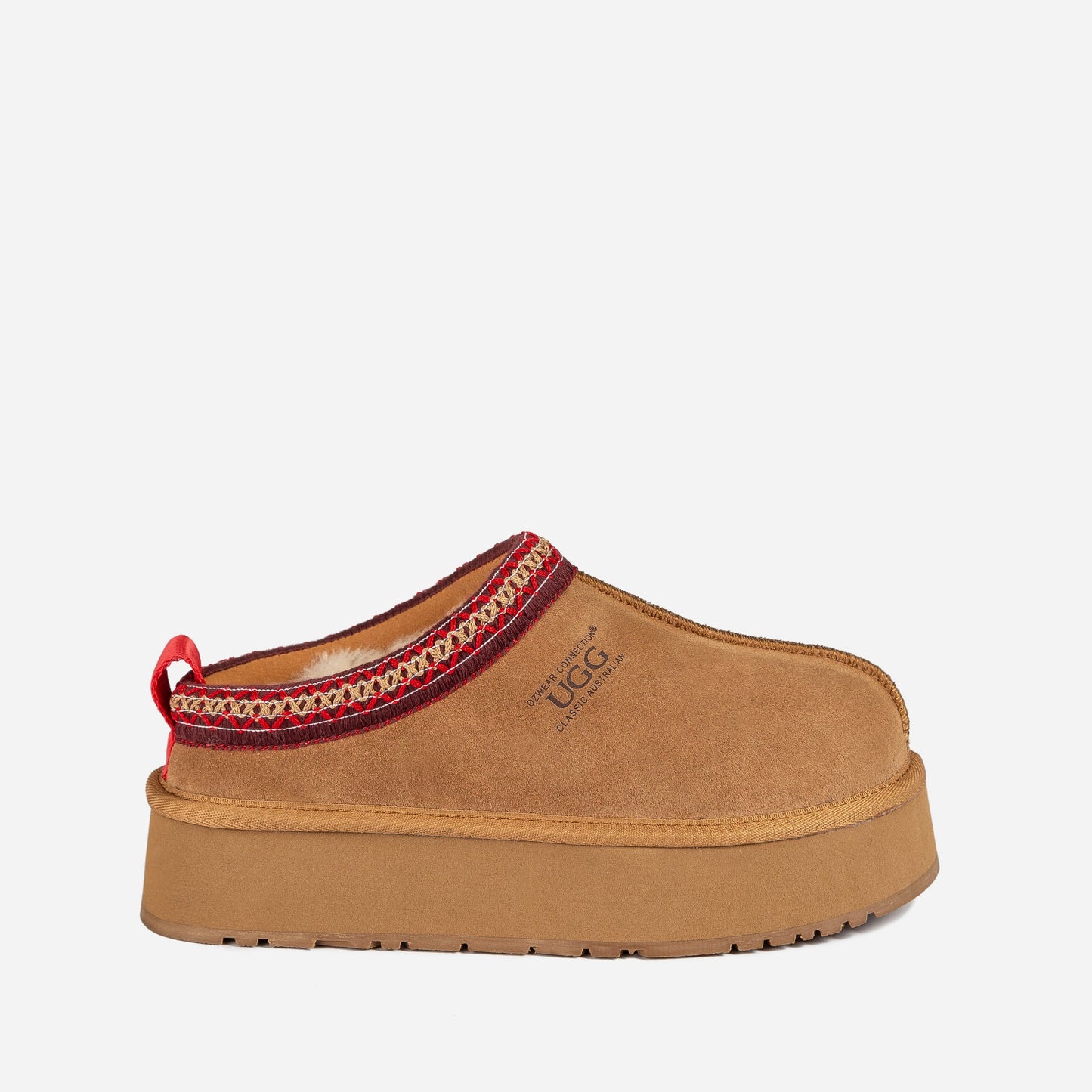 Ugg Sydney Premium Platform Slipper (Water Resistant) Chestnut