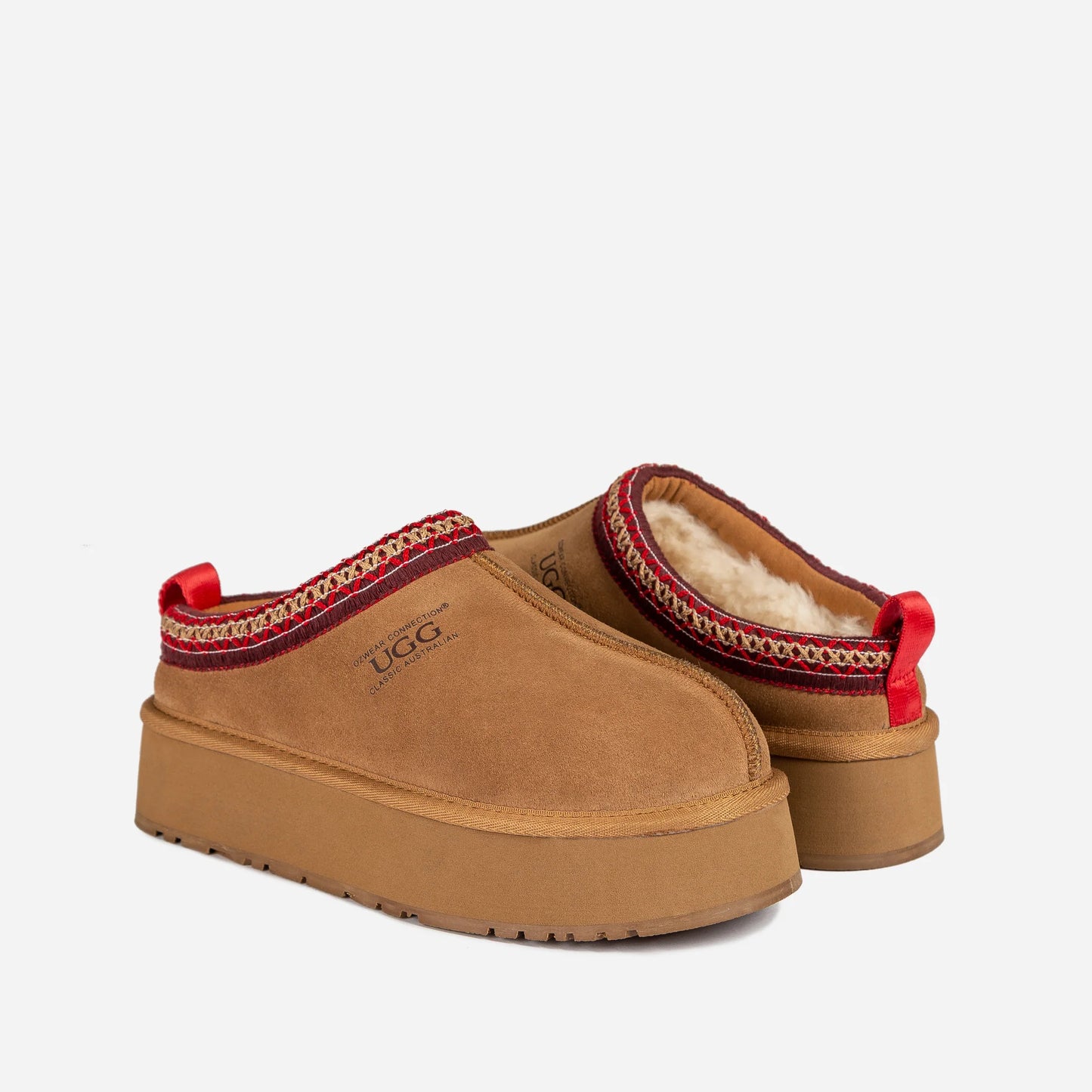 Ugg Sydney Premium Platform Slipper (Water Resistant) Chestnut