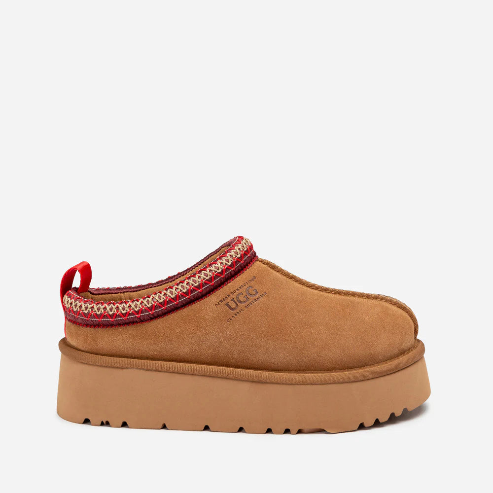 Ugg Sydney Ladies Spring Platform Slipper (Water Resistant) (Detachable Wool Insole)