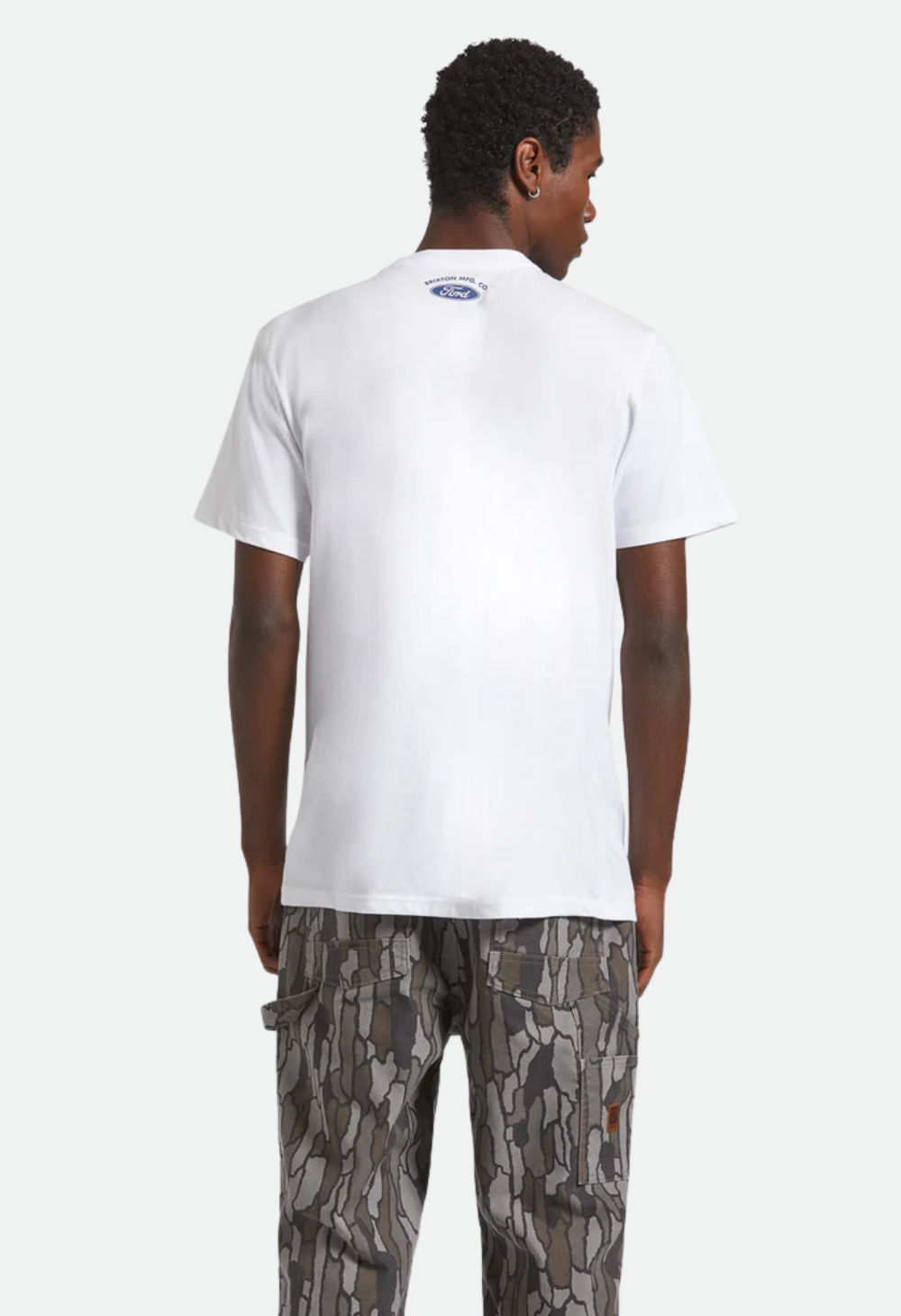 Brixton Women's Ford Truck Country Oversized B Tee - Wimbleton White