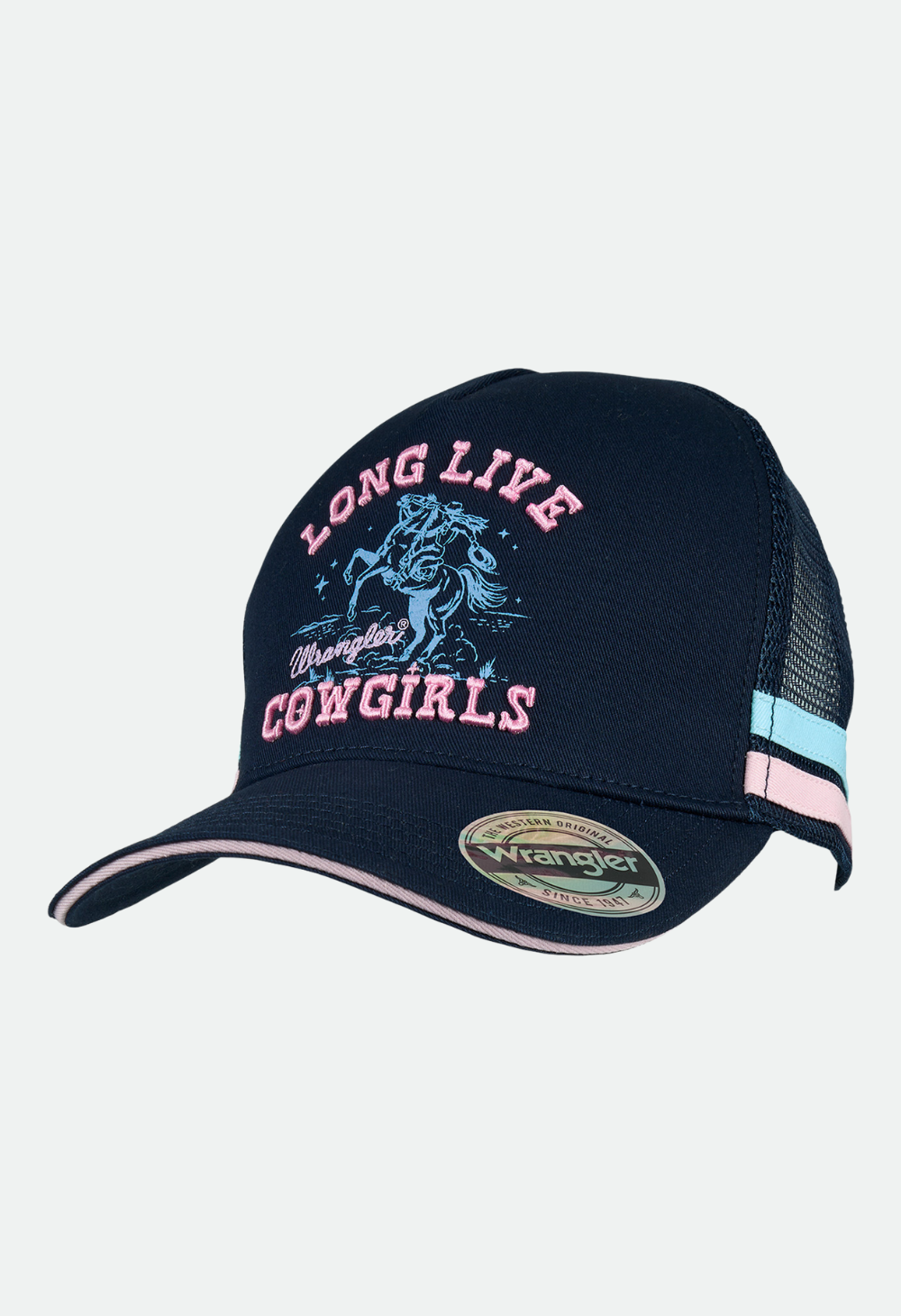 Wrangler Women's PENELOPE HP Trucker Cap - Navy