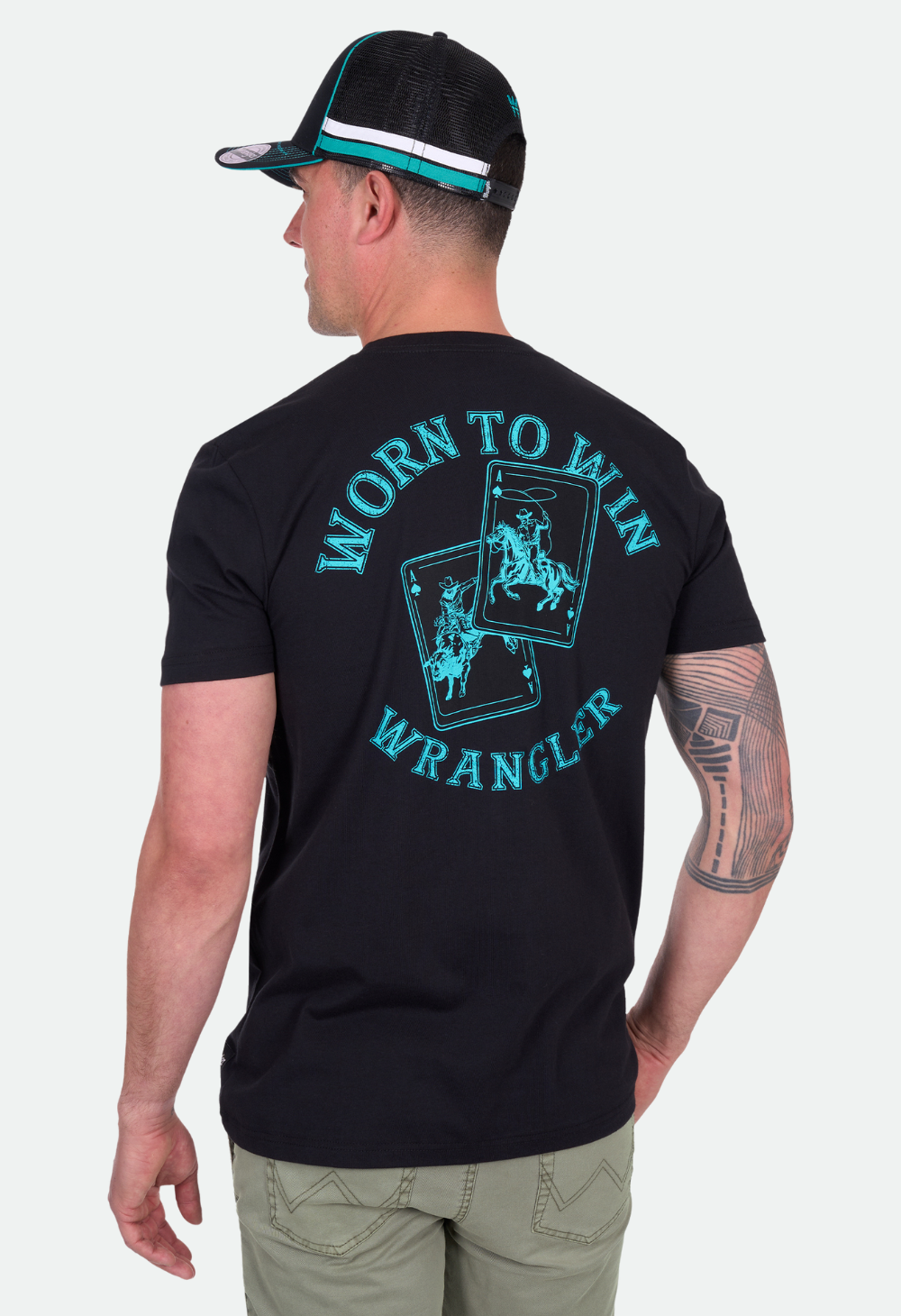 Wrangler Men's RICKY SS Tee - Black