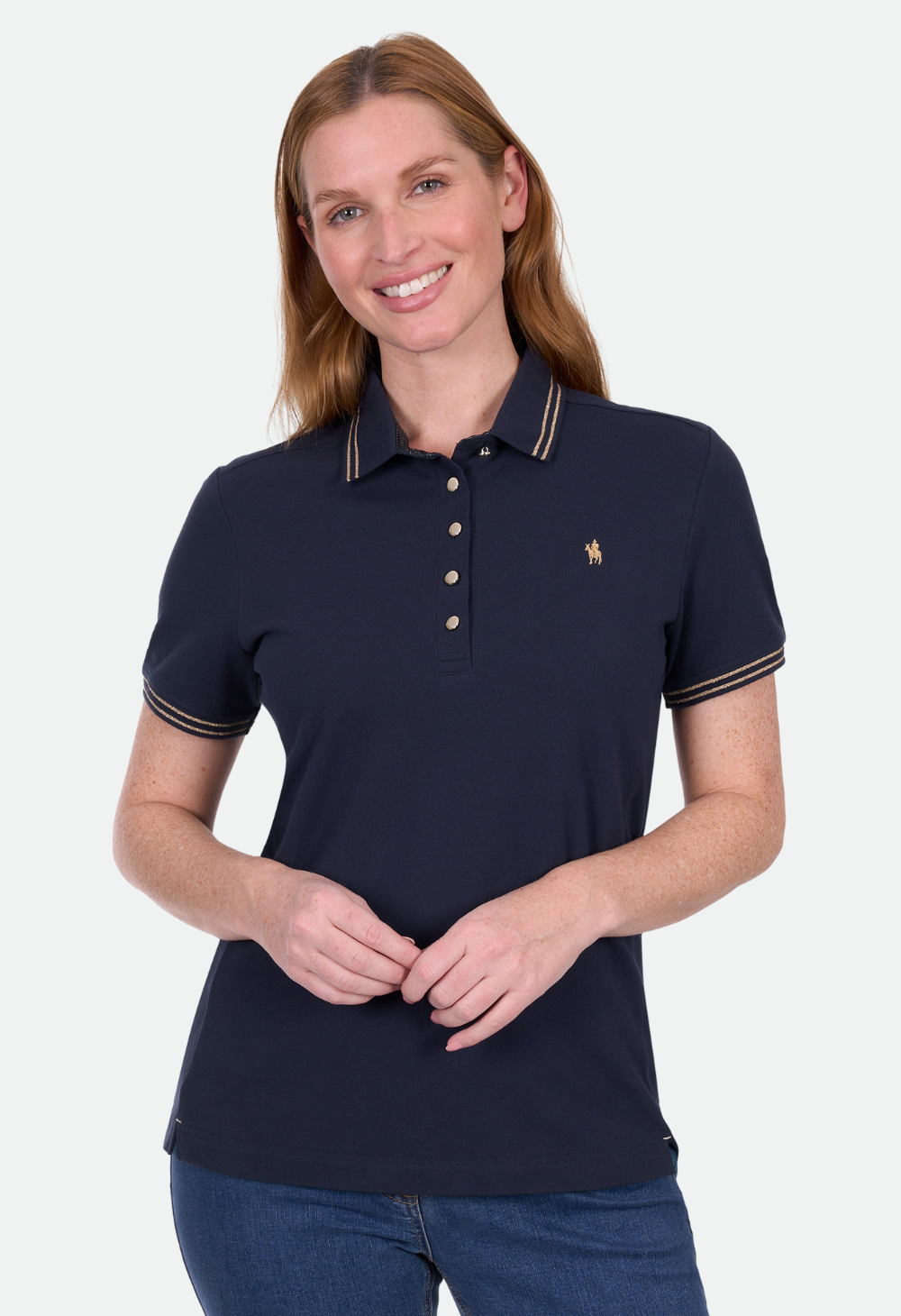 Thomas Cook Women's Lauren Ss Polo - Navy
