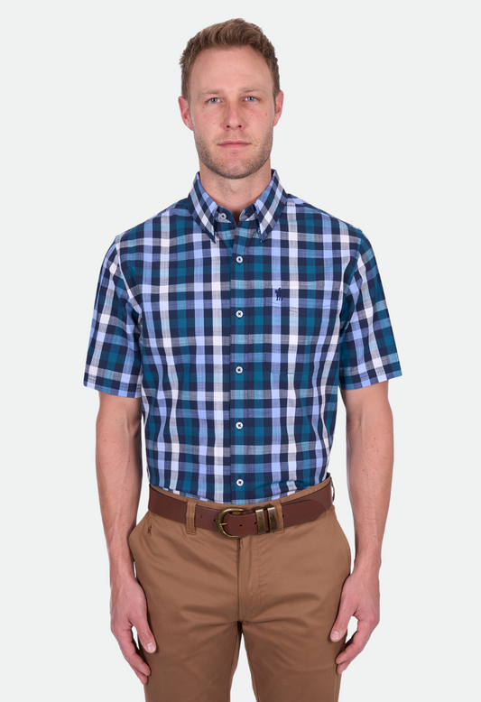 Thomas Cook Men's John 1Pkt Ss Shirt - Navy/Blue