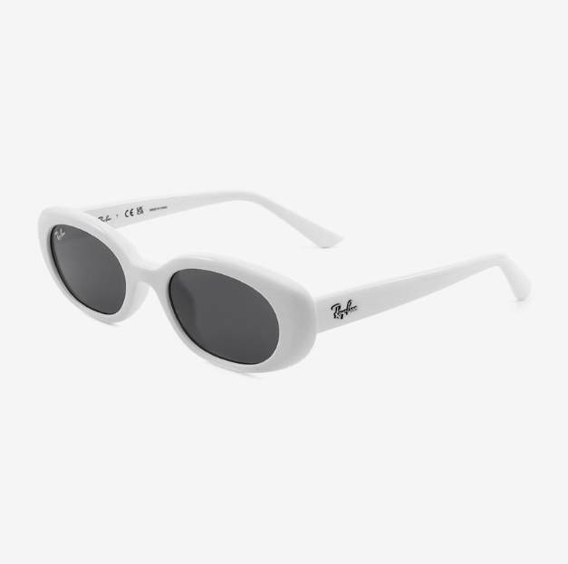 Ray-Ban RB4441D Polished White/Dark Grey