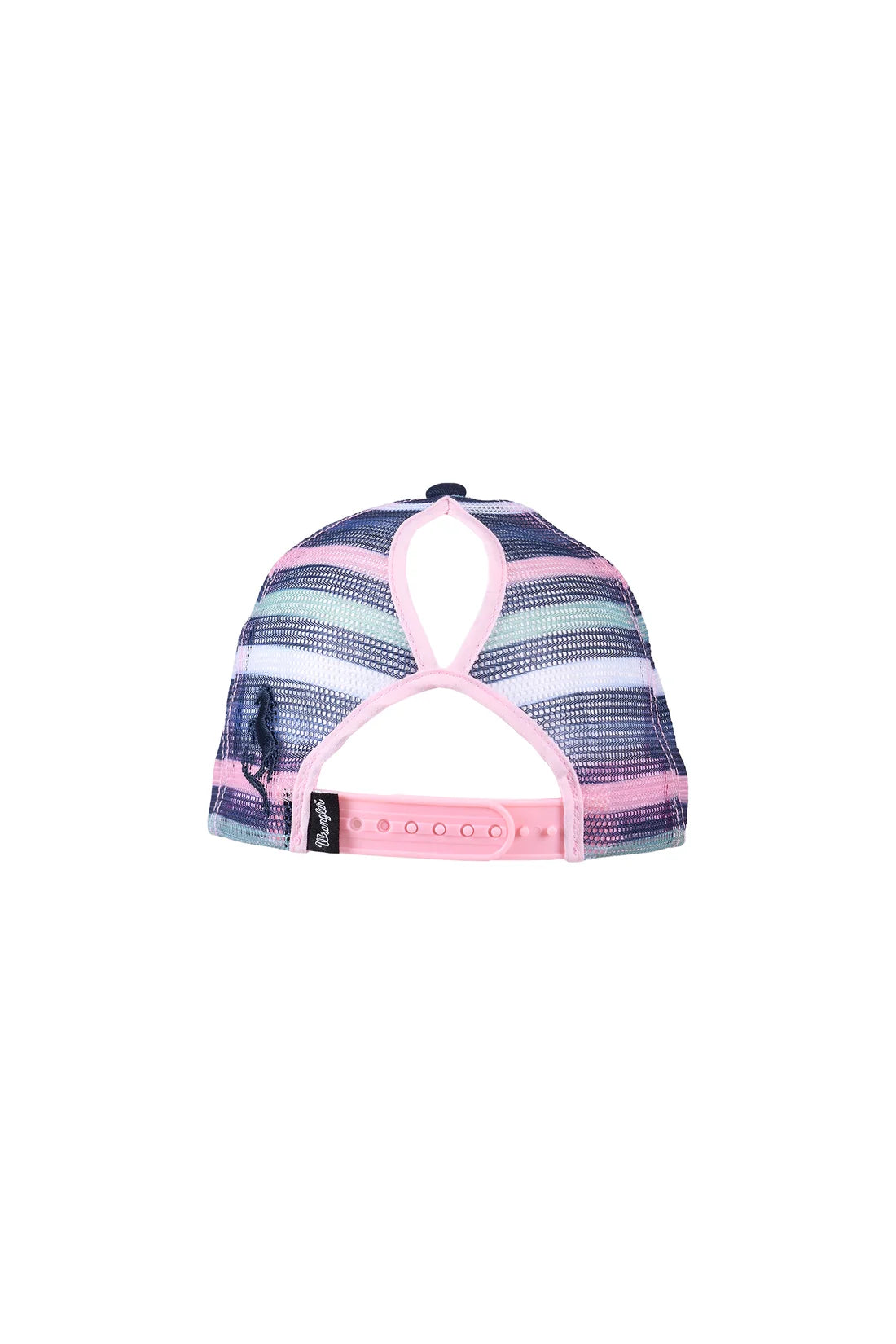 Wrangler Kid's Tori HP Ponytail Cap - Navy Pink