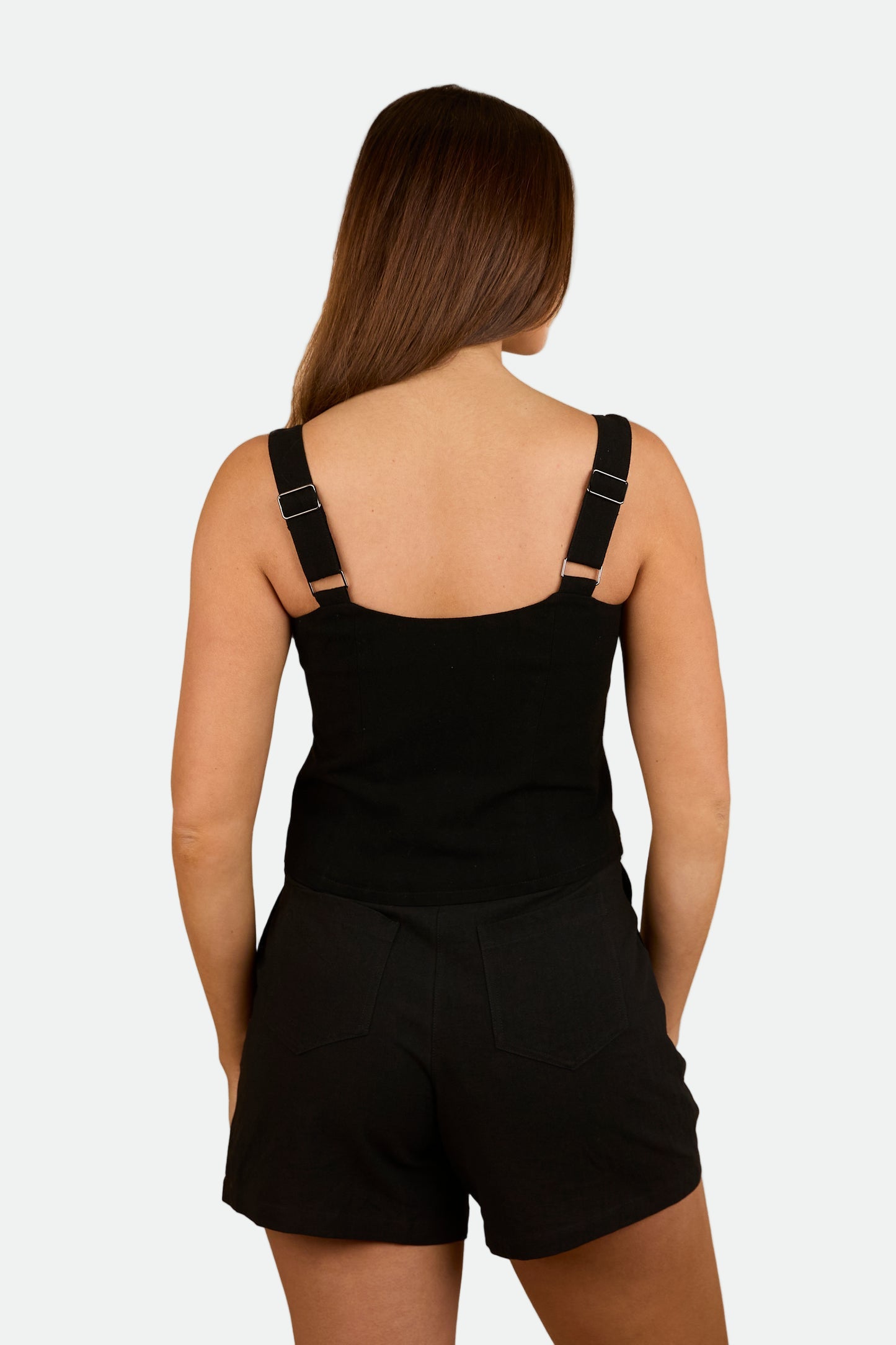Ringers Western Westley Embroidered Fashion Top - Black