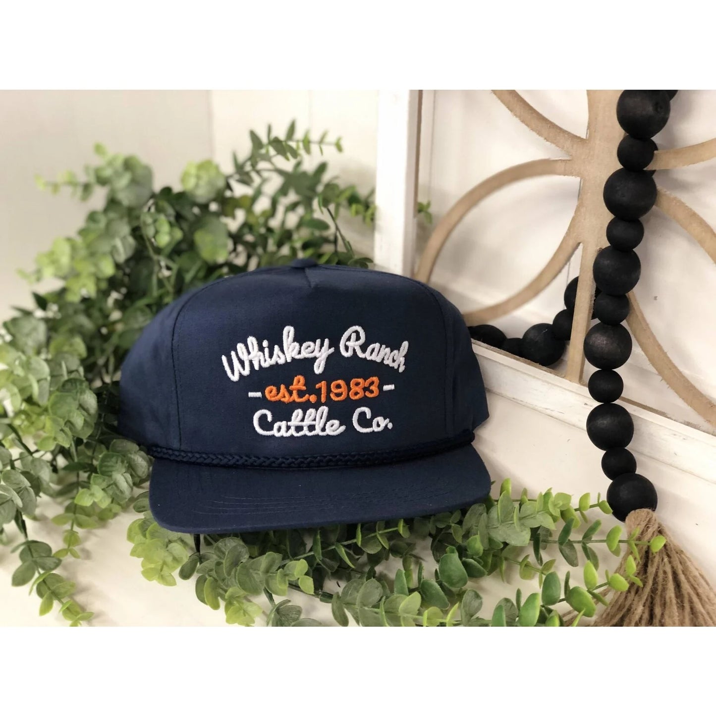 Whiskey Bent Hat Co. The McCrae Rope Snapback Hat