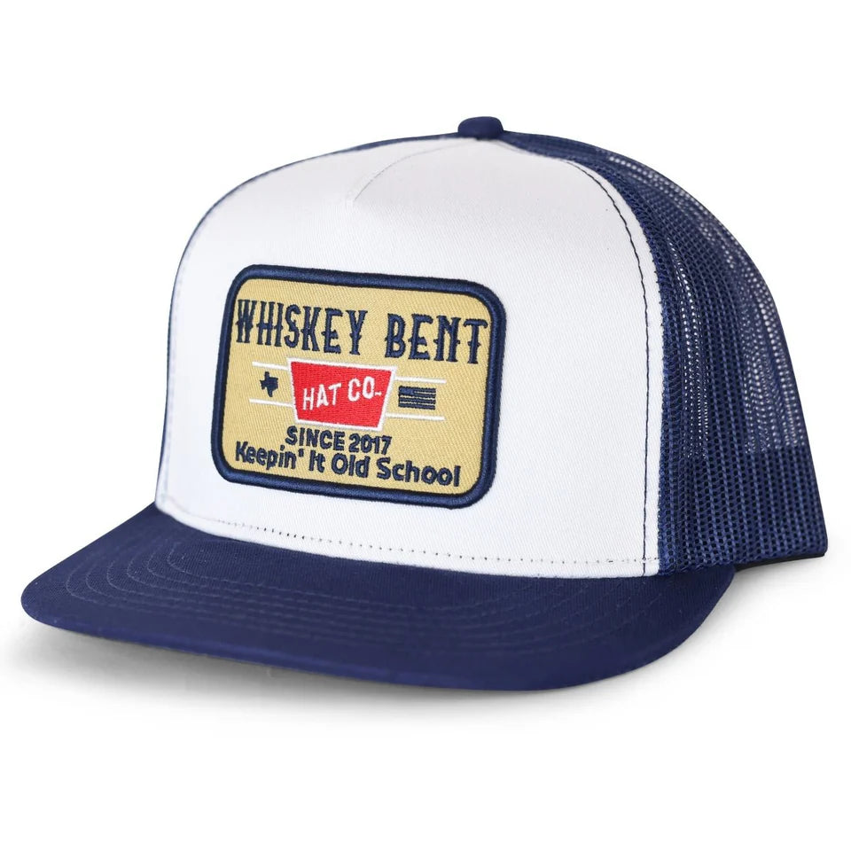 Whiskey Bent Hat Co. The Brewski - Navy/White