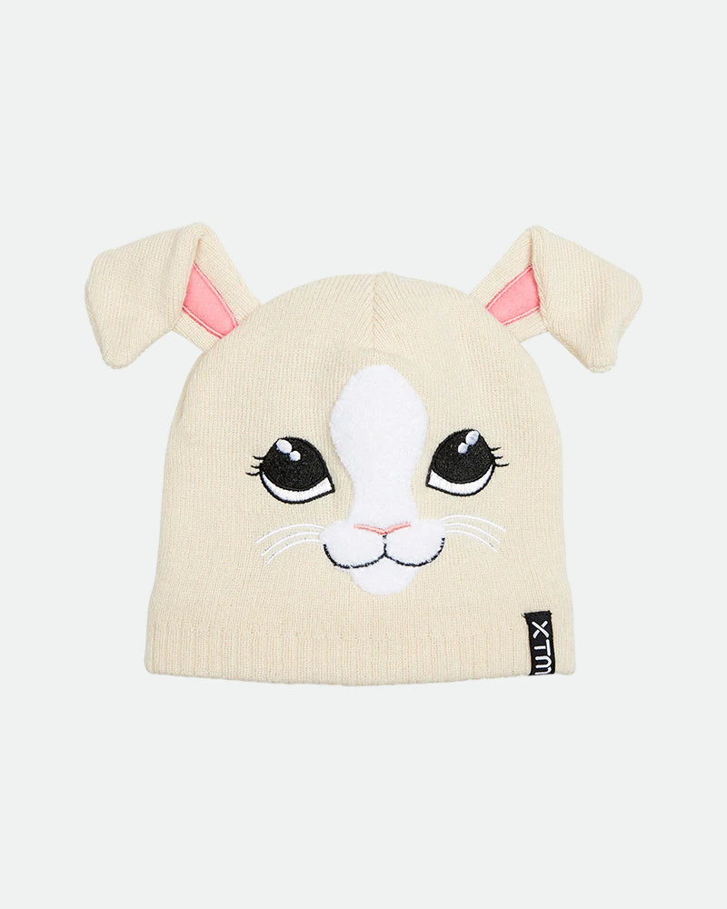 XTM Performance Wild Babies Knitted Double Walled 0-2 Years Beanie - Bunny