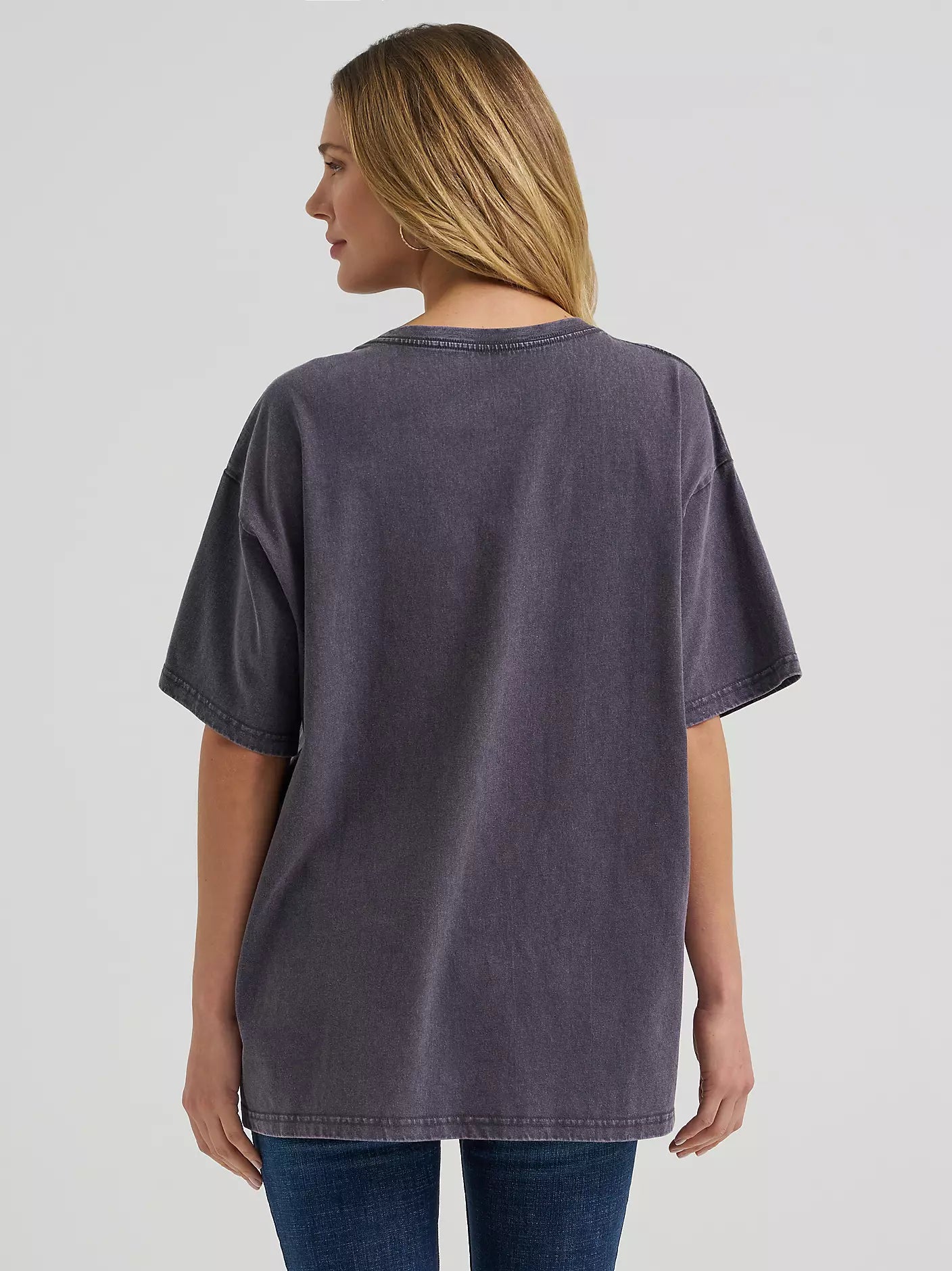 Wrangler Women's All American Rodeo Oversized Tee - Phantom