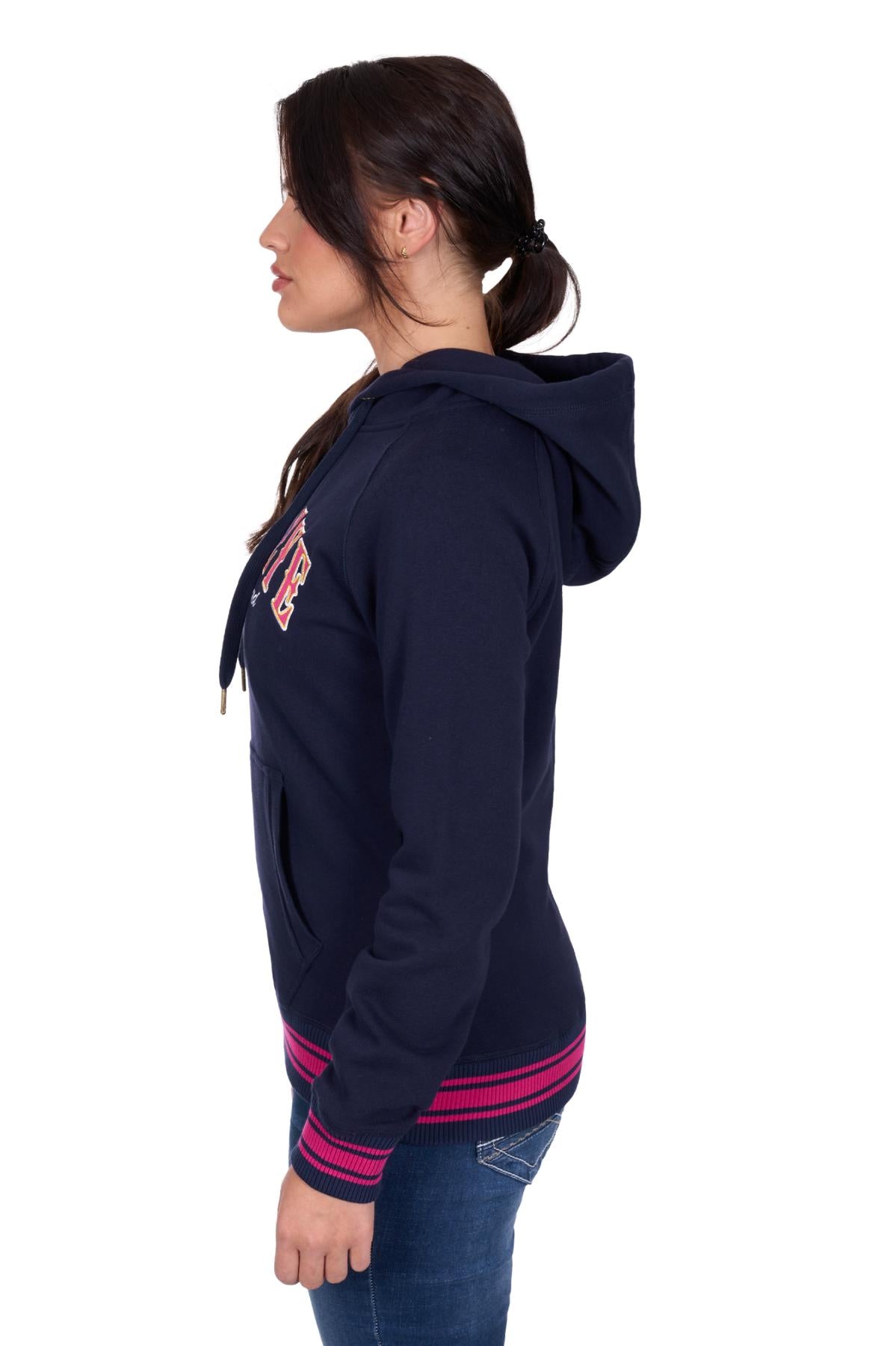 Bullzye Women's Morgan Pullover Hoodie - NAVY