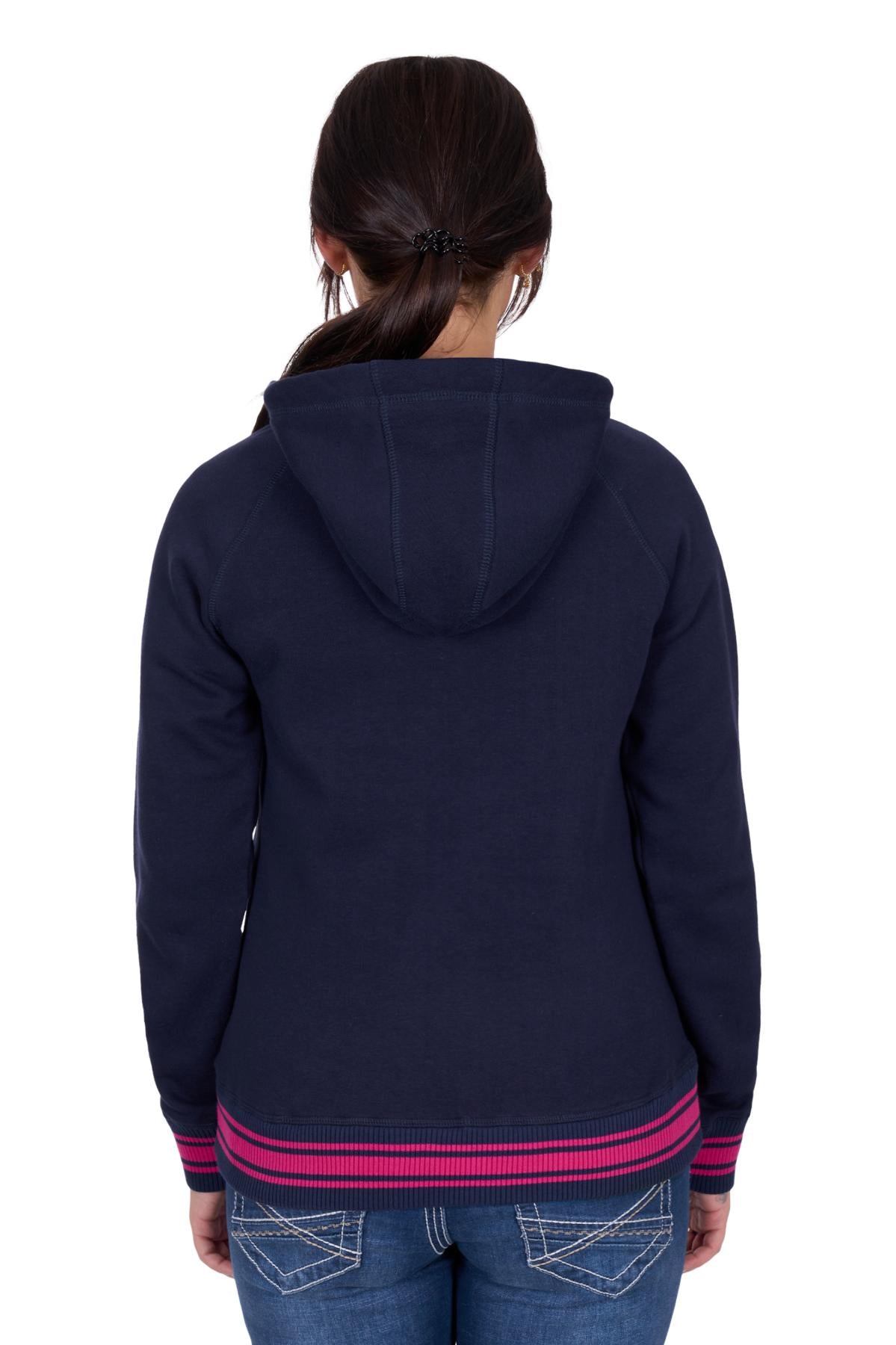 Bullzye Women's Morgan Pullover Hoodie - NAVY