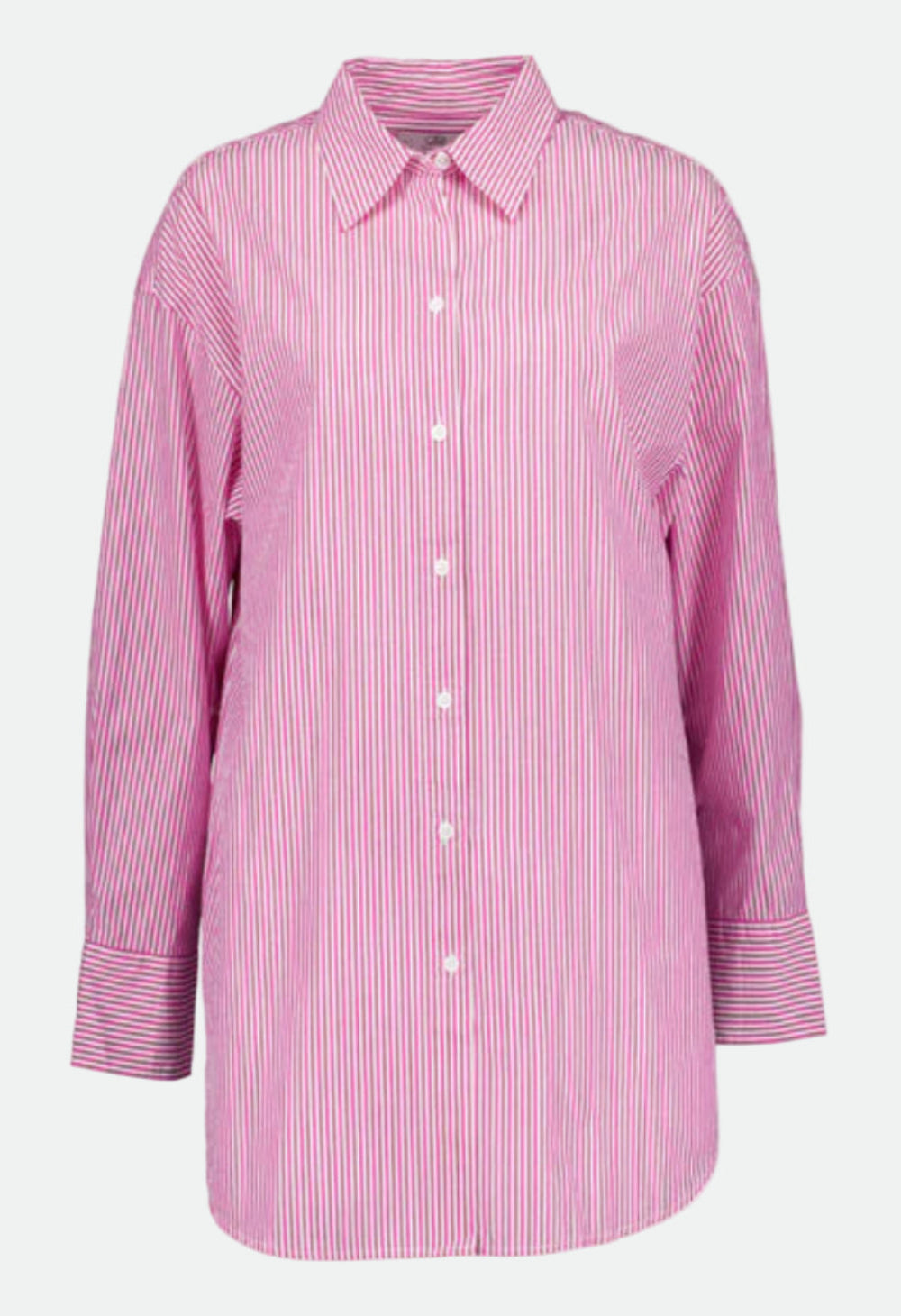 Swanndri Women's Sienna Long Sleeve Shirt - Watermelon Stripe