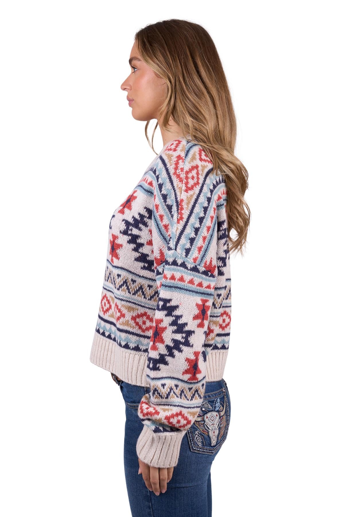 Pure Western Women’s Tracy Knitted Pullover