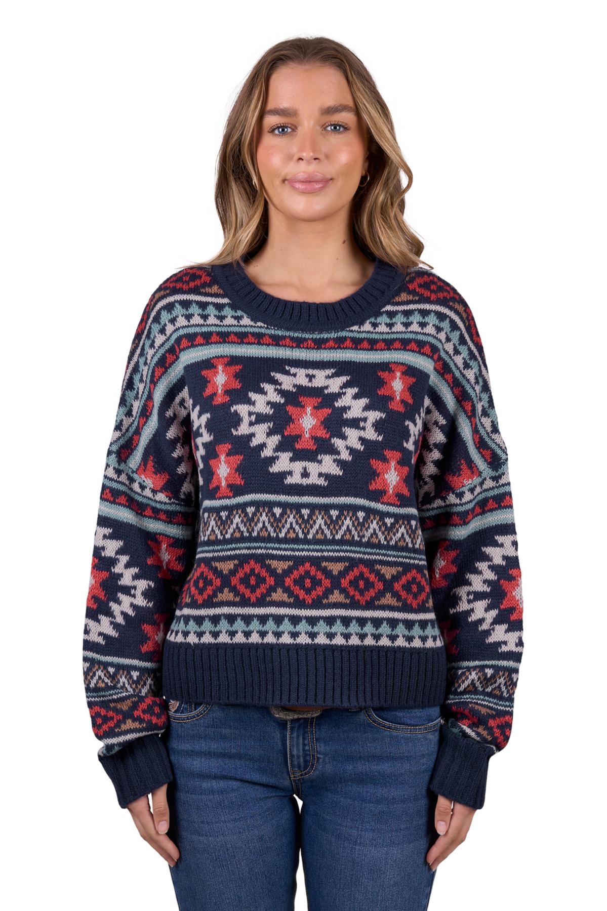 Pure Western Women’s Tracy Knitted Pullover