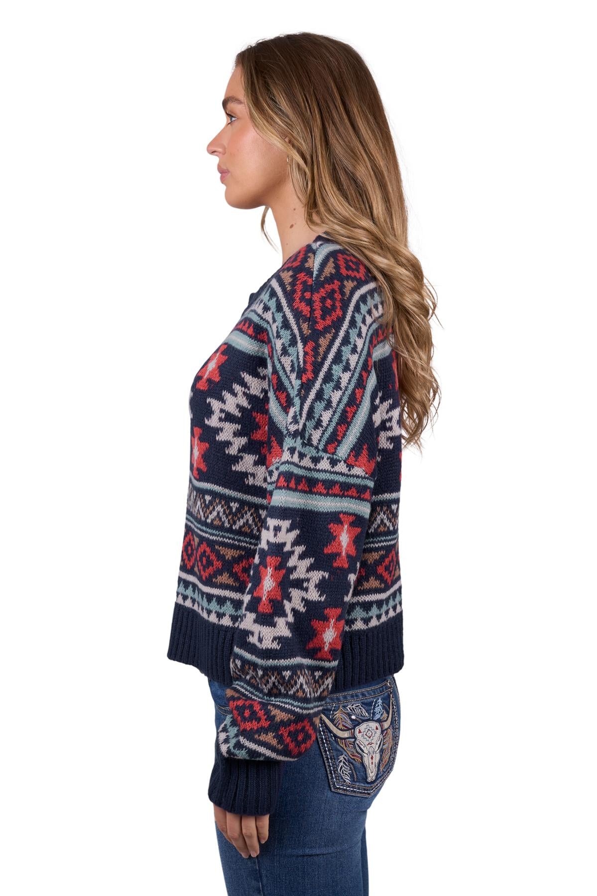 Pure Western Women’s Tracy Knitted Pullover