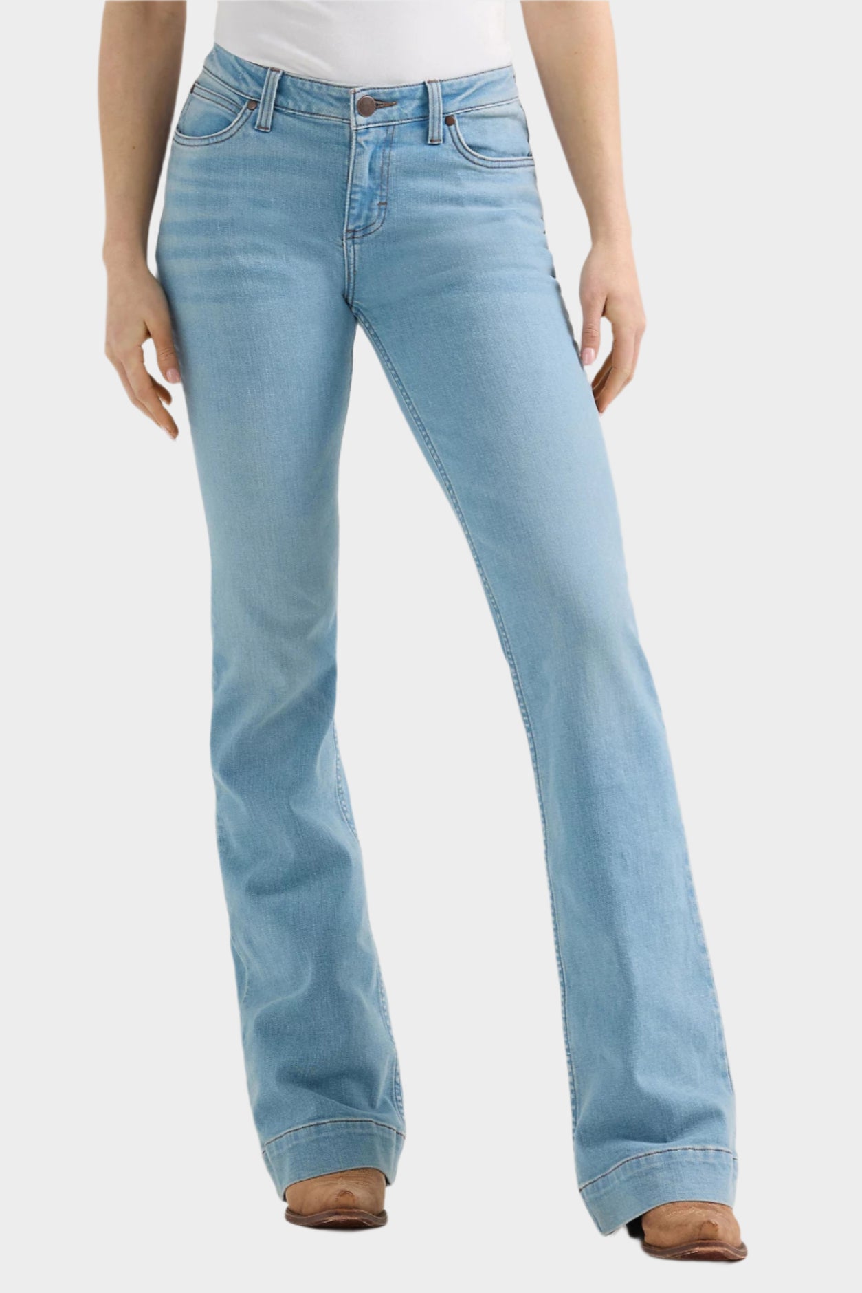 Jeans Wrangler Femme Taille Haute Wrangler Women's Retro Mae Mid