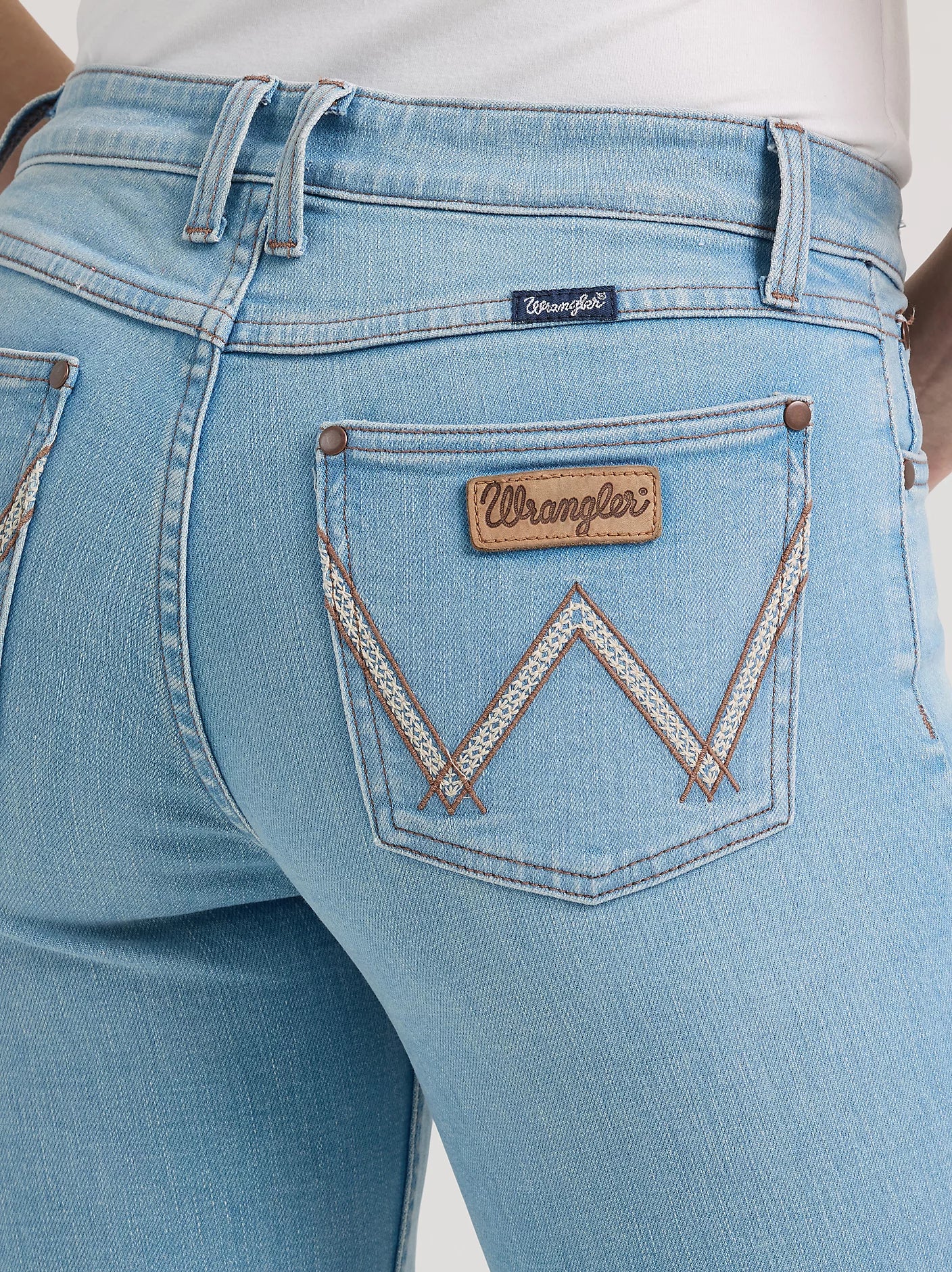 Wrangler Women's Retro® Mae Wide Leg Trouser Jean 32Leg