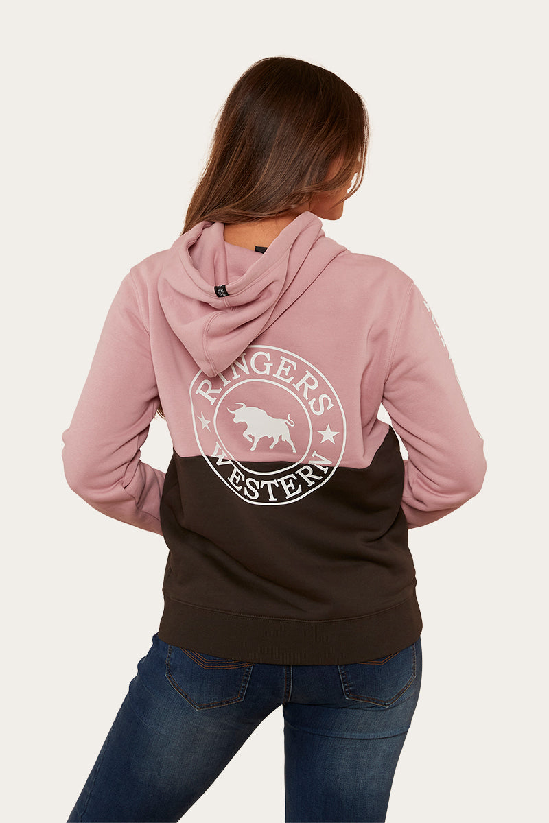 Ringers Western Women's Albany Hoodie (Rosey / Charcoal)