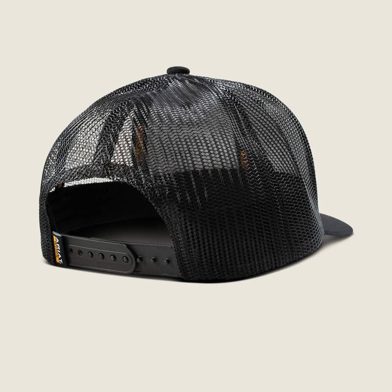 Ariat Work Hard Live Free Patch Cap – Black