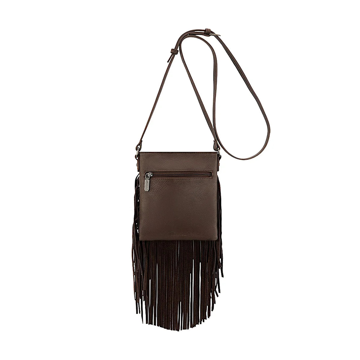 Wrangler Women's Denim Pocket Fringe Bag