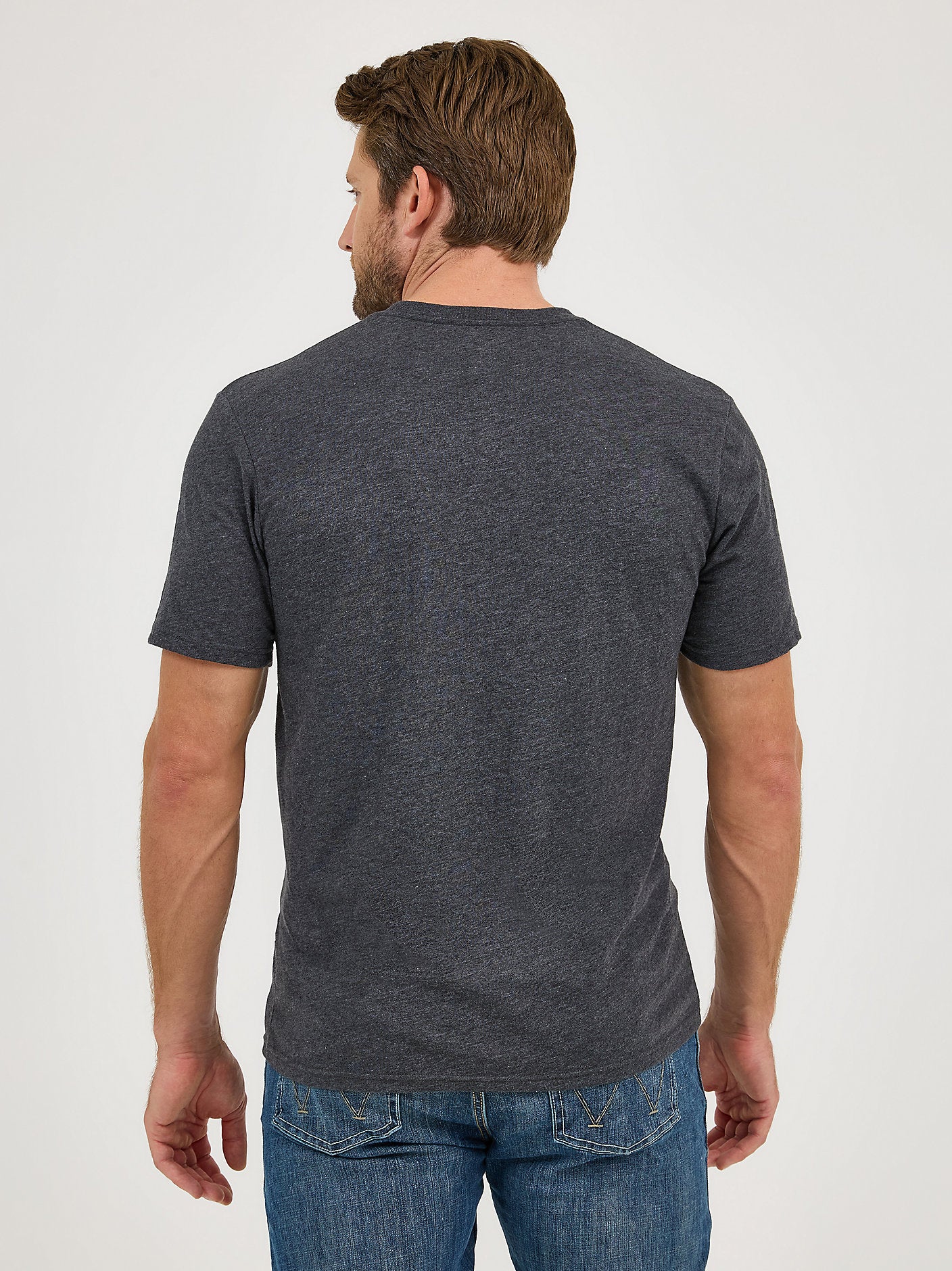 Wrangler Men's Mexico Flag Logo T-Shirt - Black