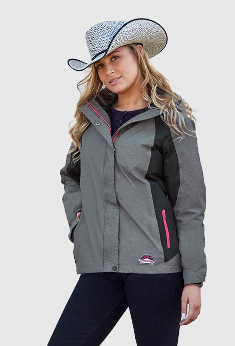 Wrangler Women's Emmy Jacket - Grey/Black