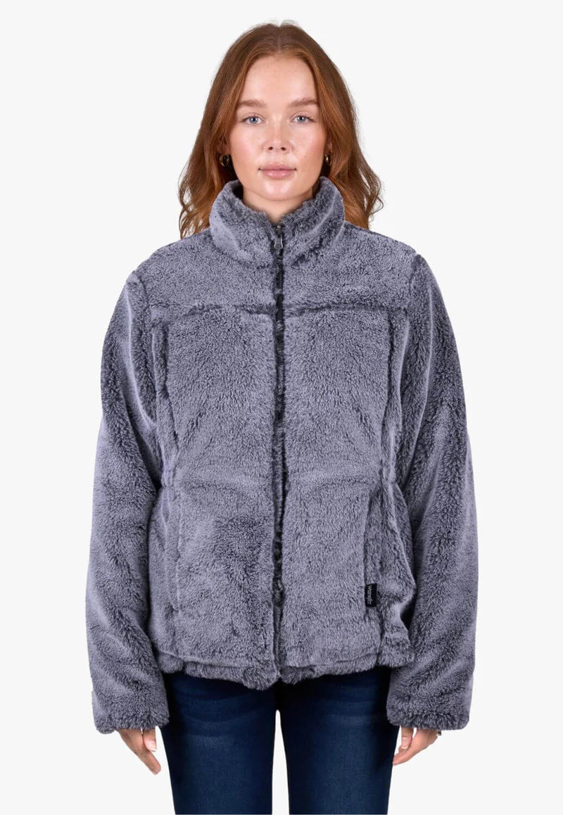 Wrangler Womens Denver Revs Jacket - NAVY/CHARCOAL