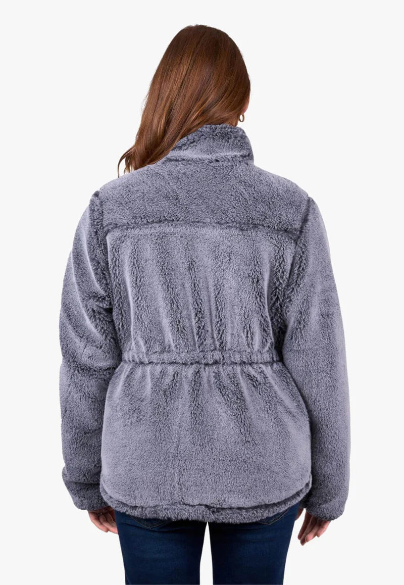 Wrangler Womens Denver Revs Jacket - NAVY/CHARCOAL