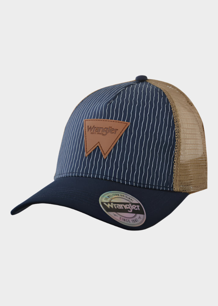 WRANGLER MEN'S FITZPATRICK TRUCKER CAP (NAVY)