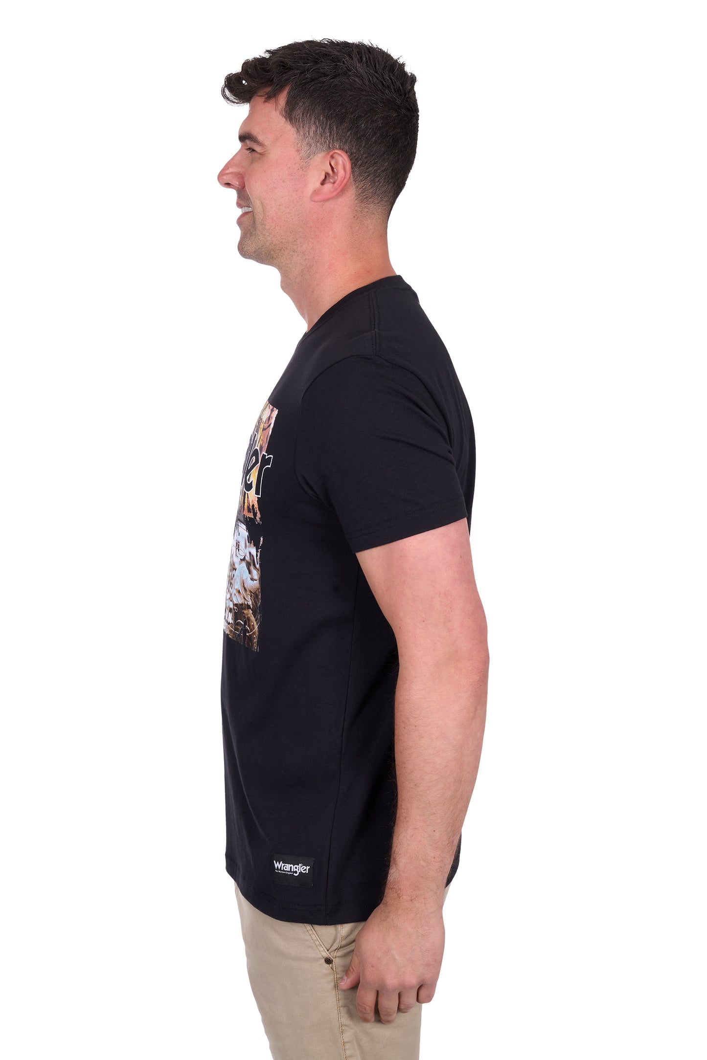 Wrangler Men's LUIS SS Tee - Black