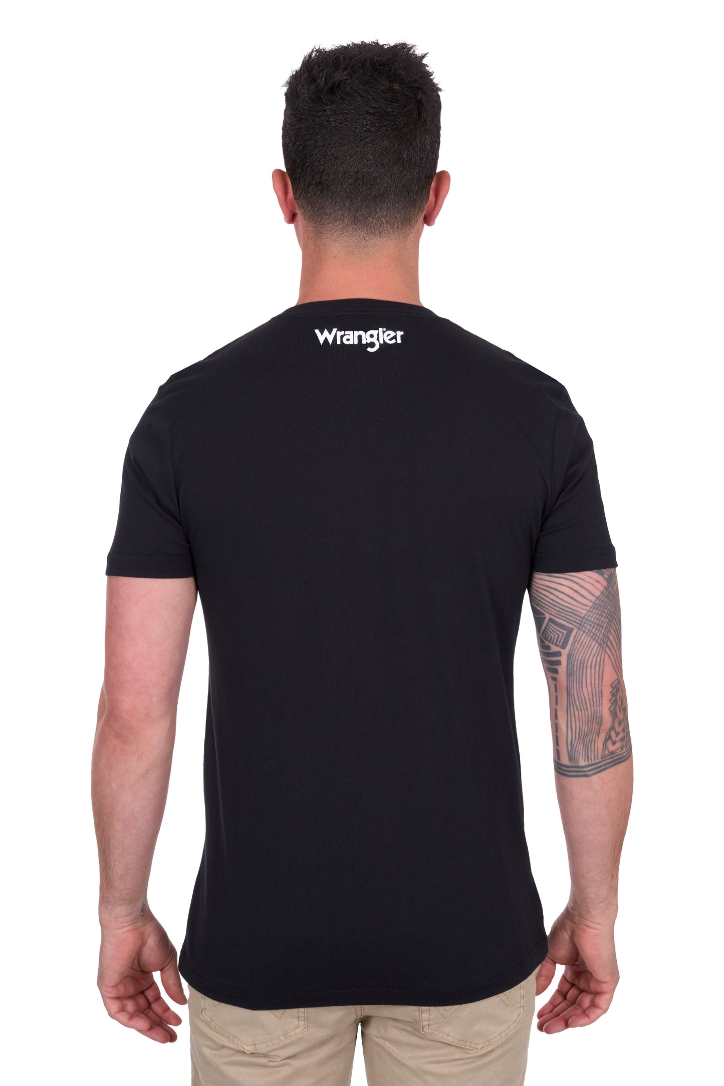 Wrangler Men's LUIS SS Tee - Black