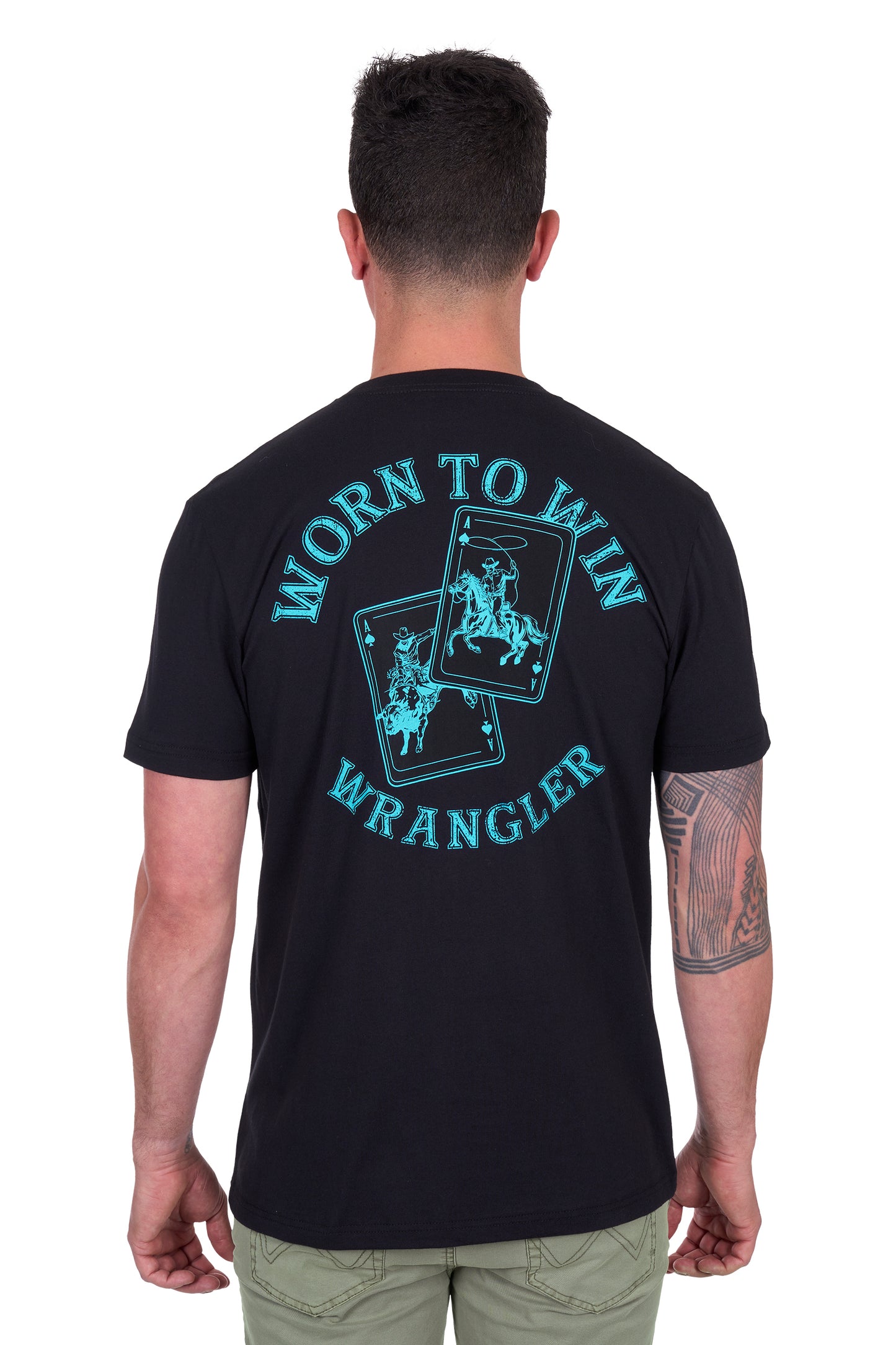 Wrangler Men's RICKY SS Tee - Black