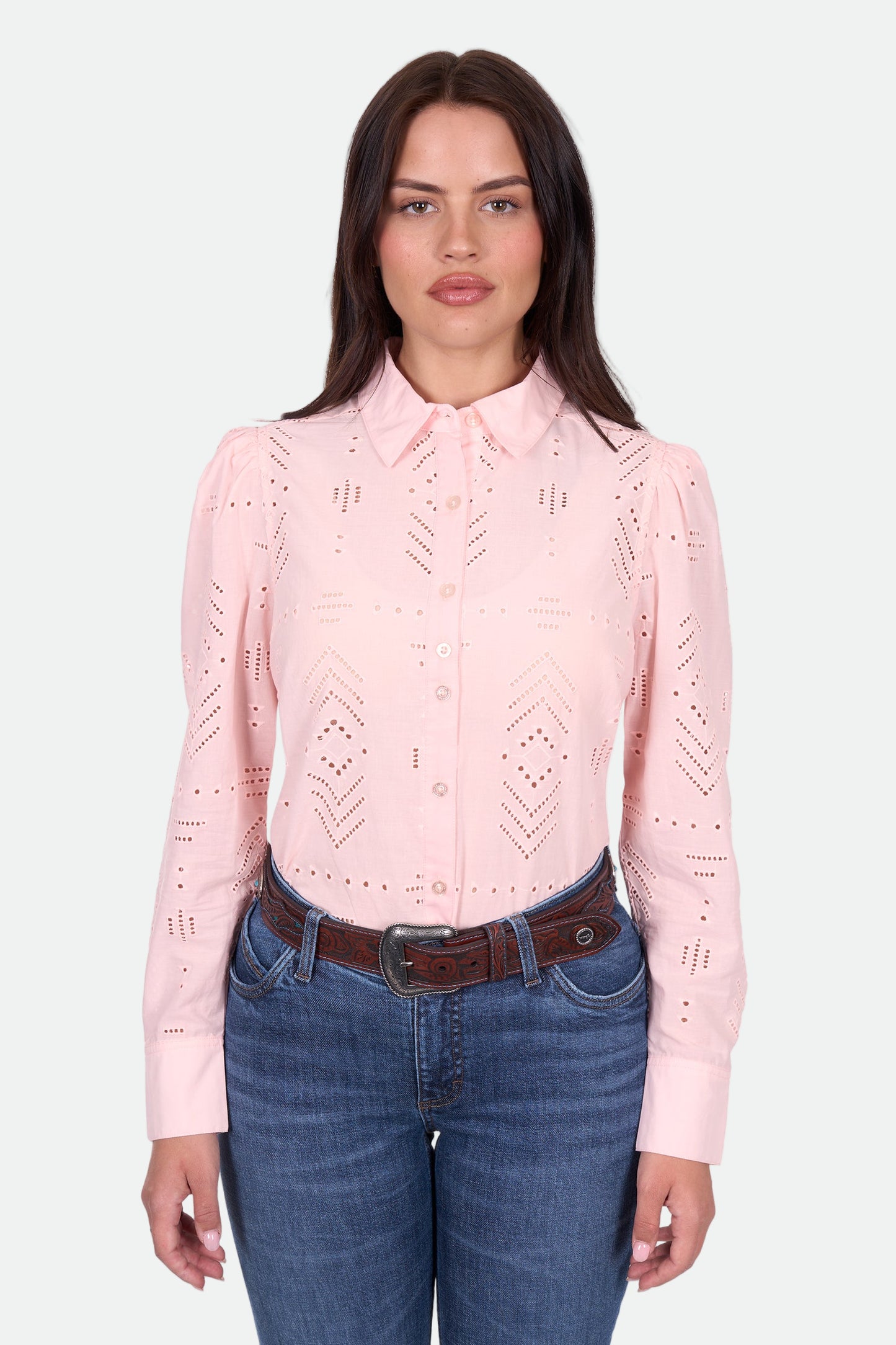 Wrangler Women's LILLY LS Shirt - Pink