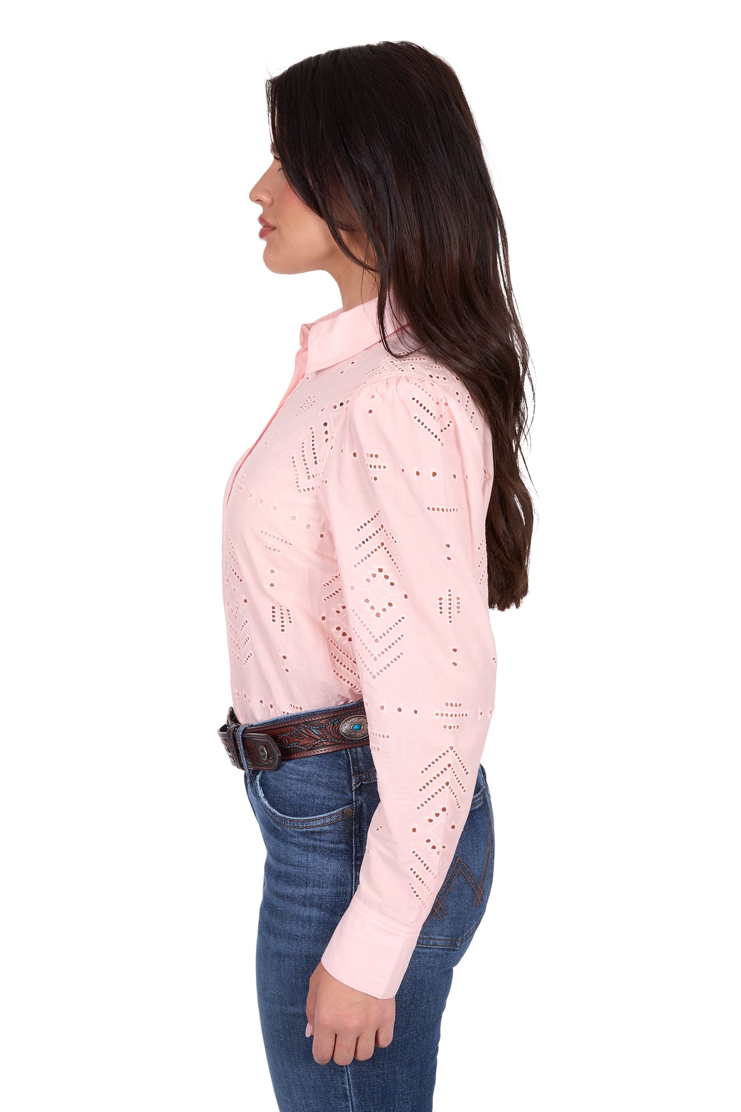 Wrangler Women's LILLY LS Shirt - Pink