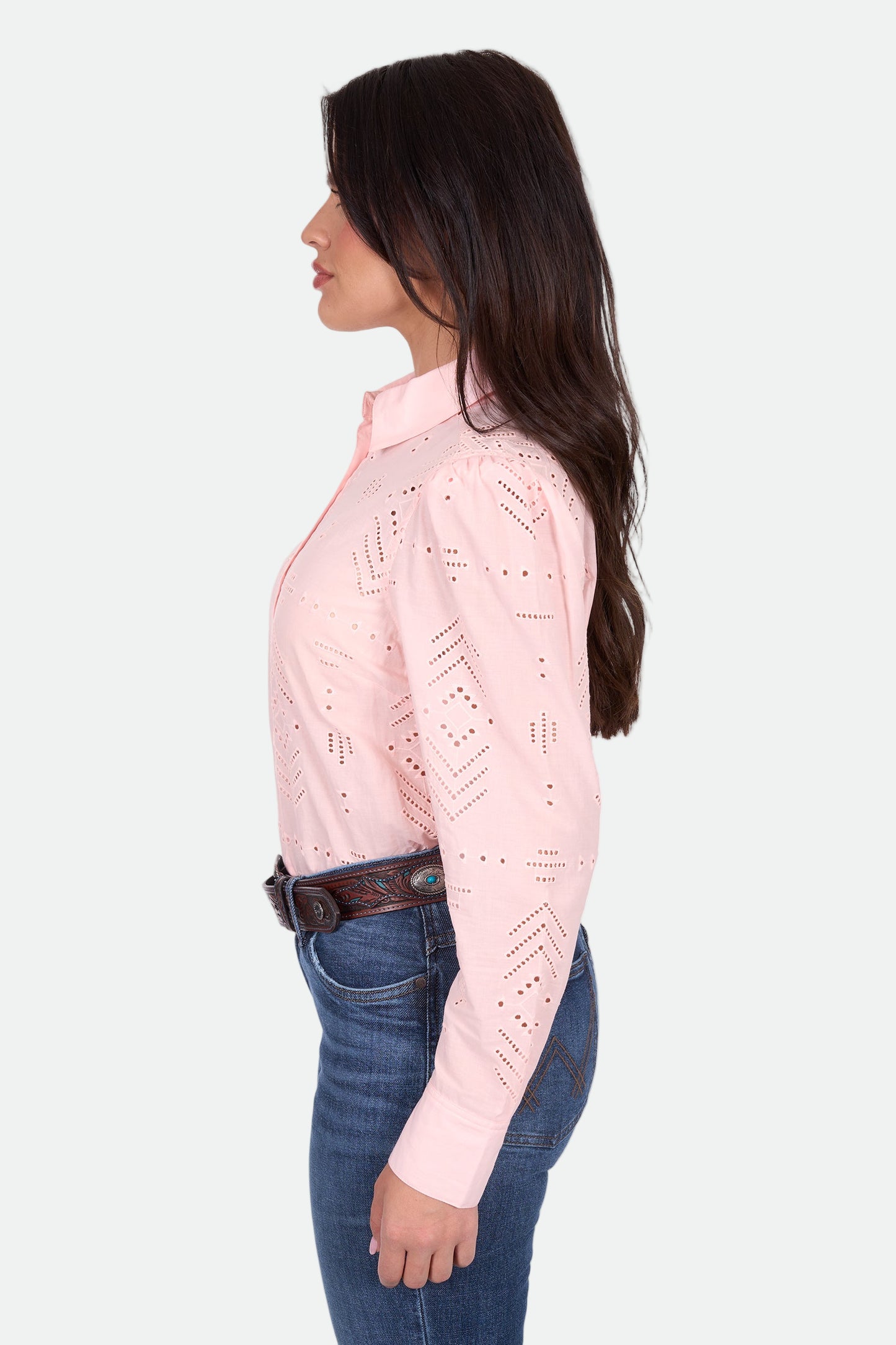 Wrangler Women's LILLY LS Shirt - Pink