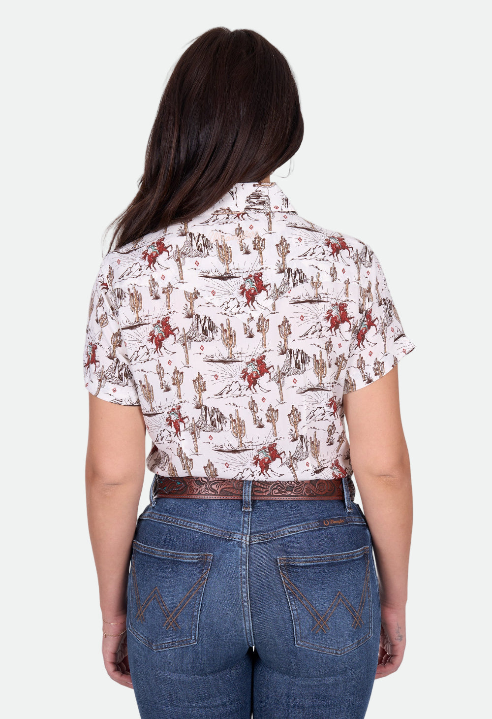 Wrangler Women's CELESTE SS Shirt - Egret