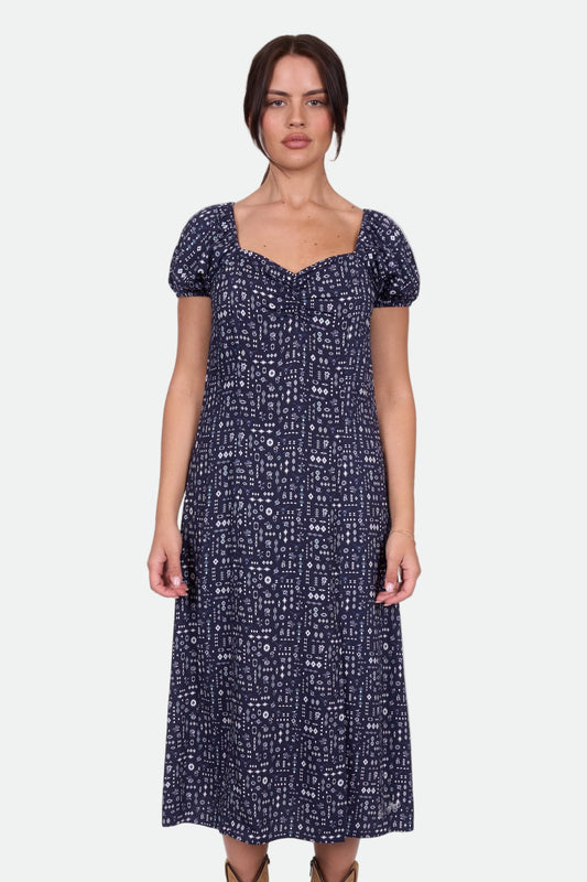 Wrangler Women's BETH SS Dress - Navy