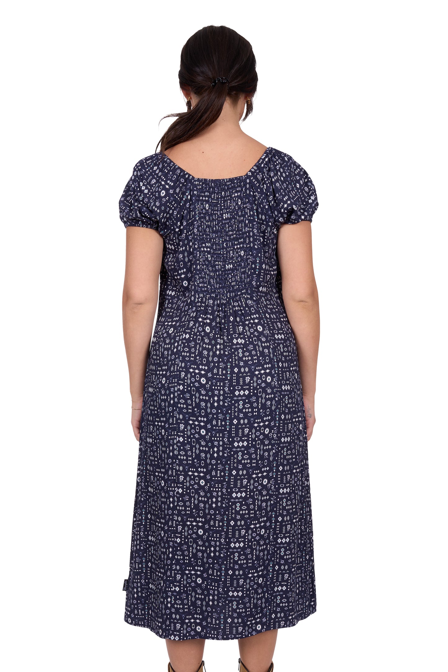 Wrangler Women's BETH SS Dress - Navy