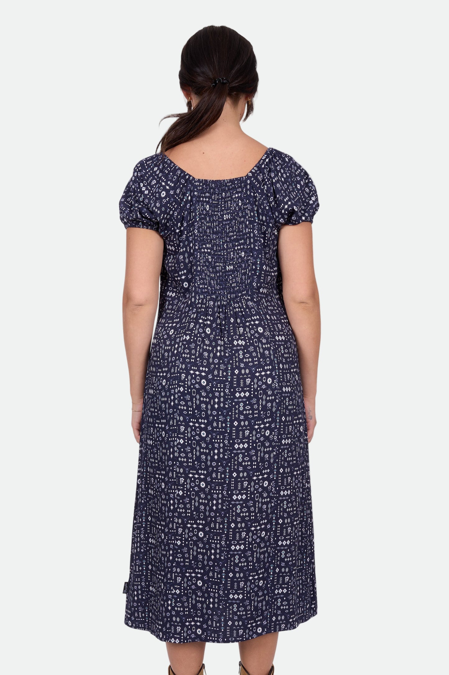 Wrangler Women's BETH SS Dress - Navy