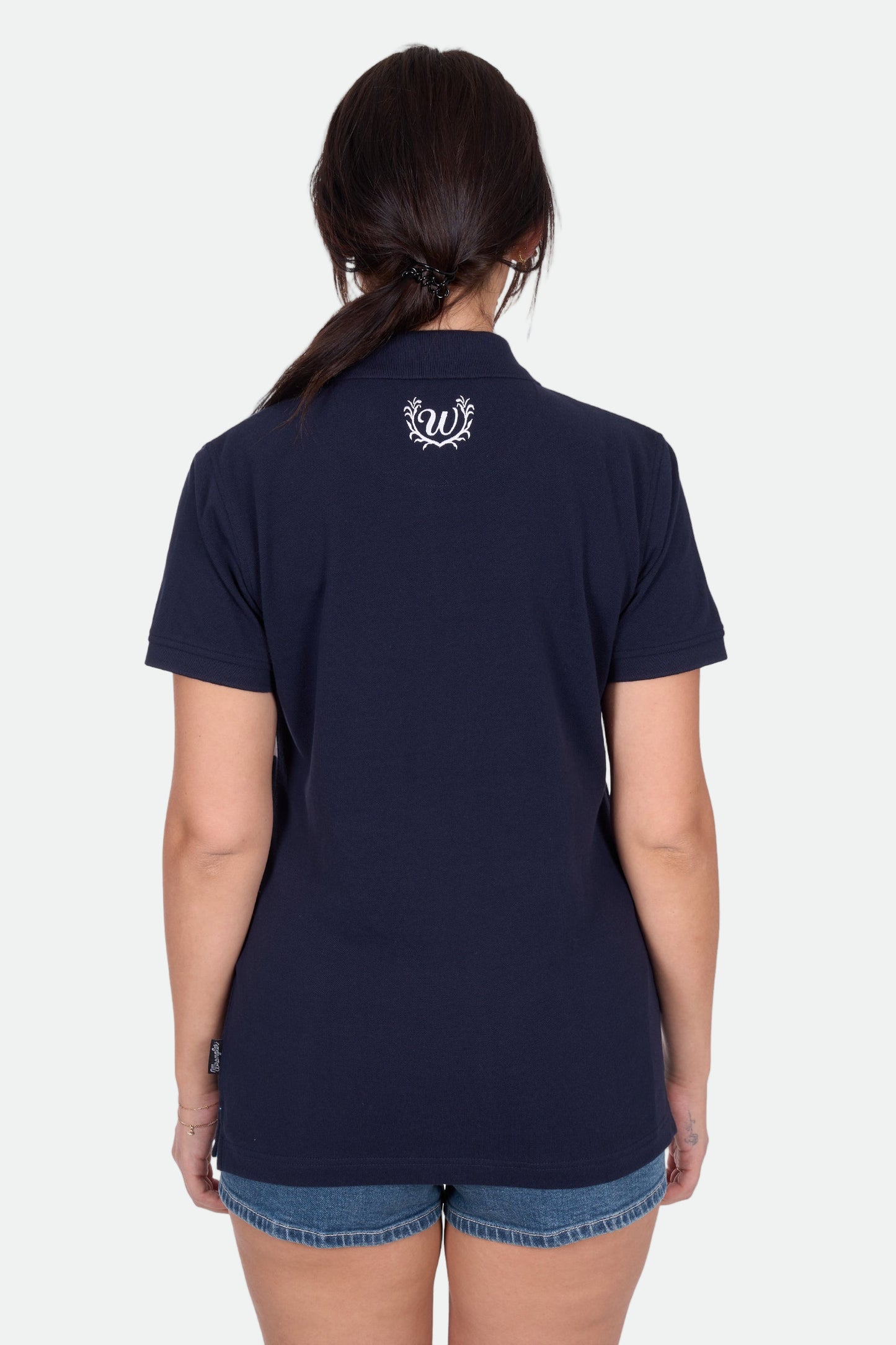 Wrangler Women's MISTIE SS Polo - Navy