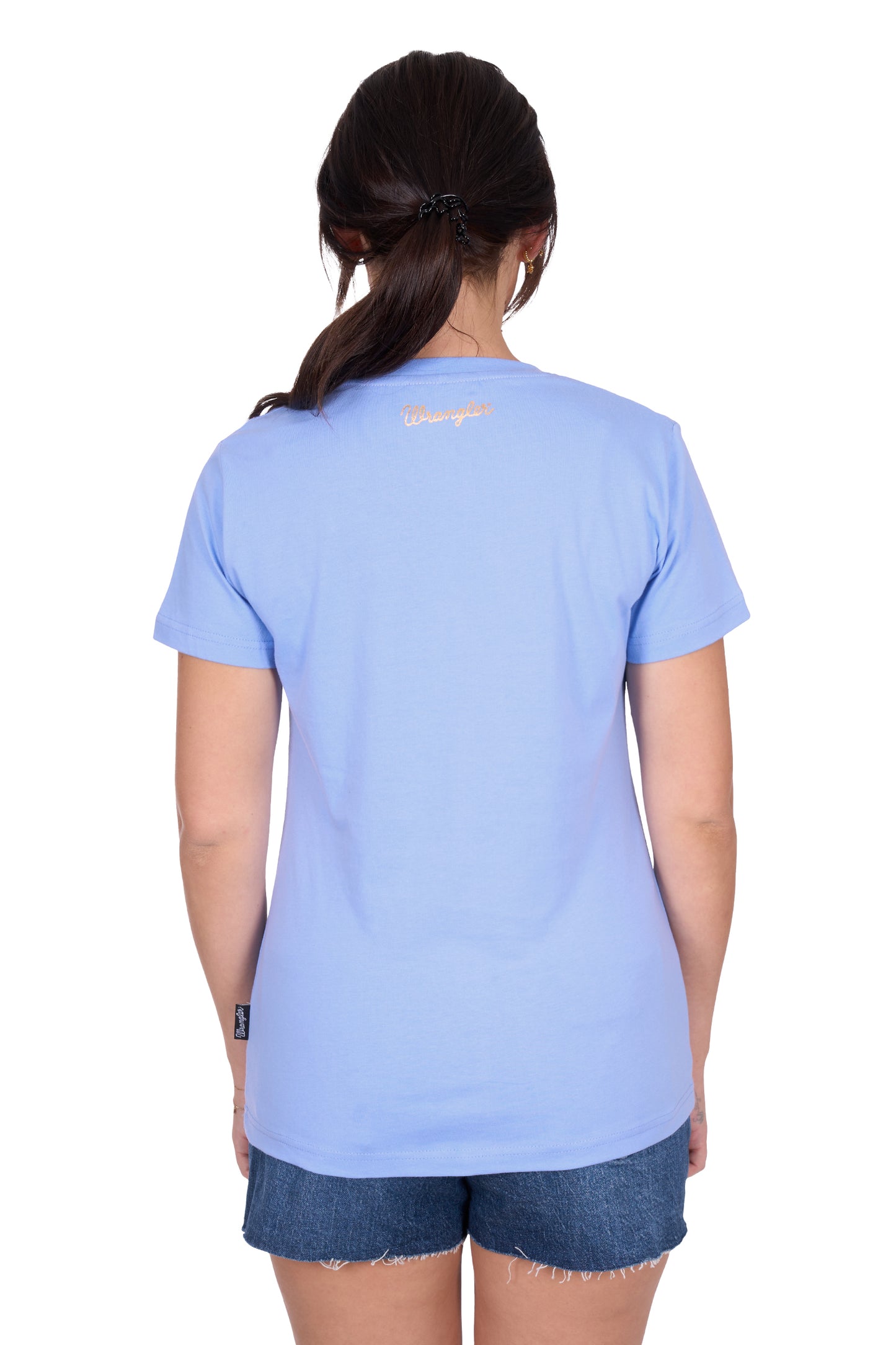 Wrangler Women's ELOISE SS Tee - Blue