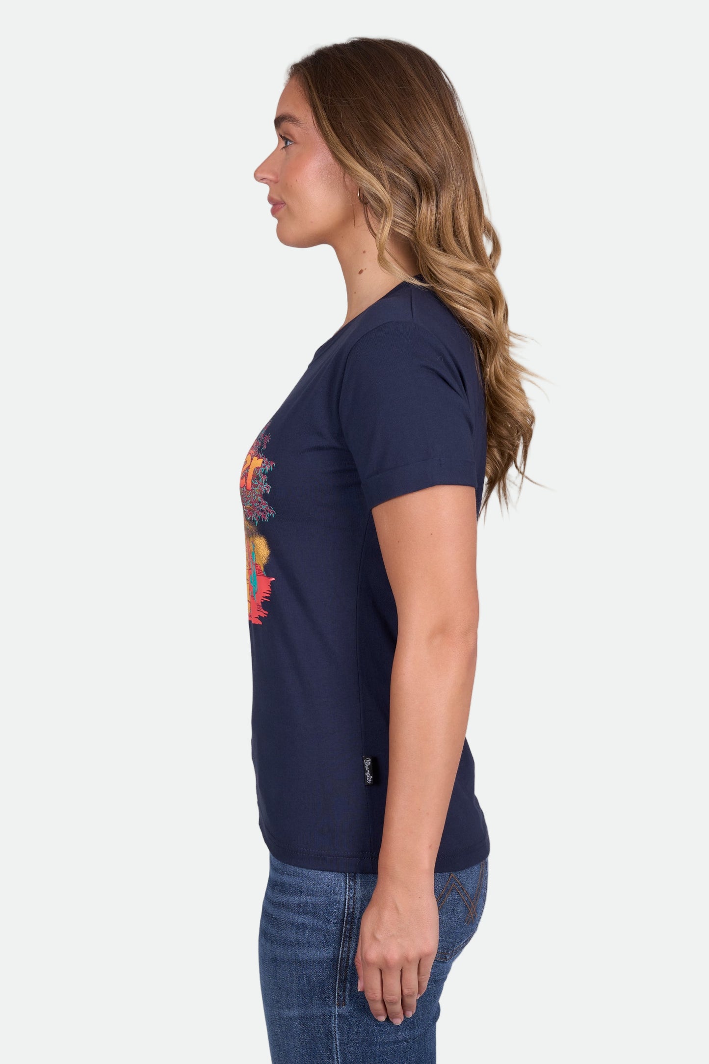 Wrangler Women's LOTTIE SS Tee - Navy