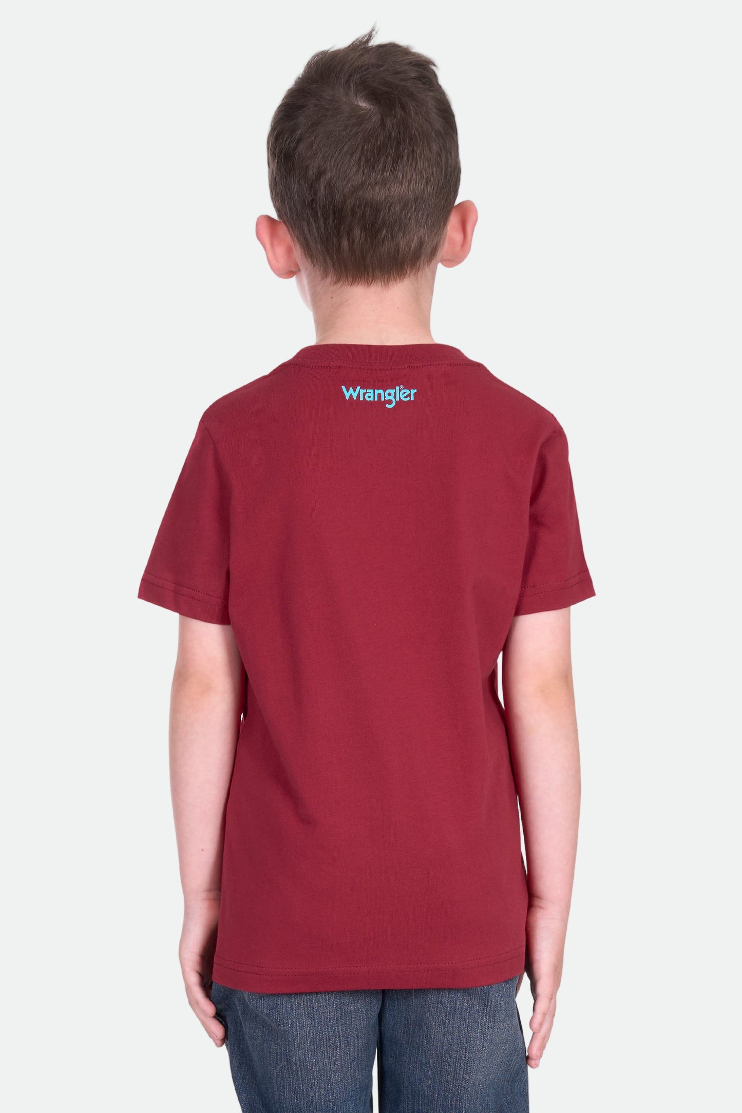 Wrangler Boy's Darren Ss Tee - Red