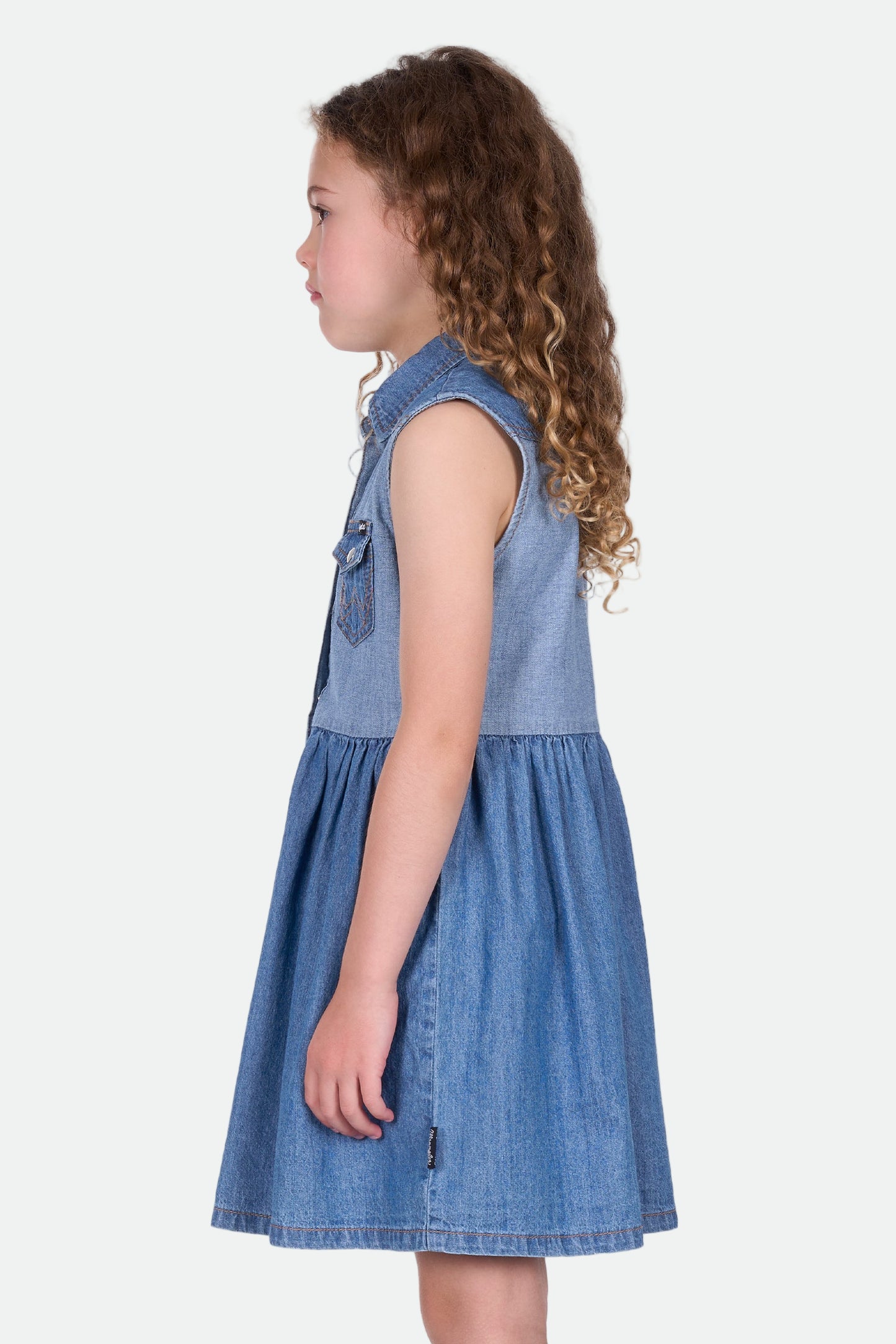 Wrangler Girl's JOANNA SL Dress - Navy