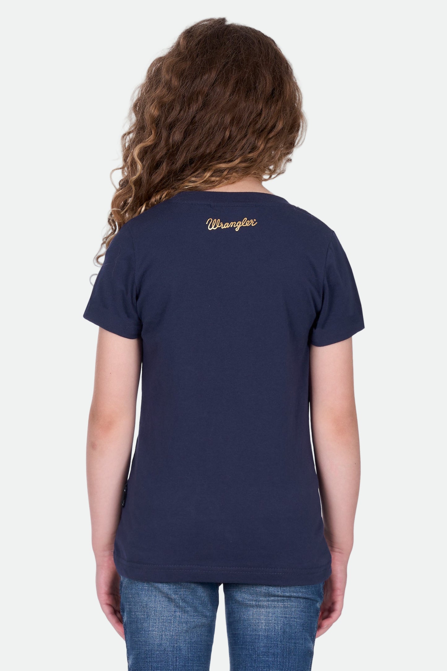 Wrangler Girl's GLENDA SS Tee - Navy