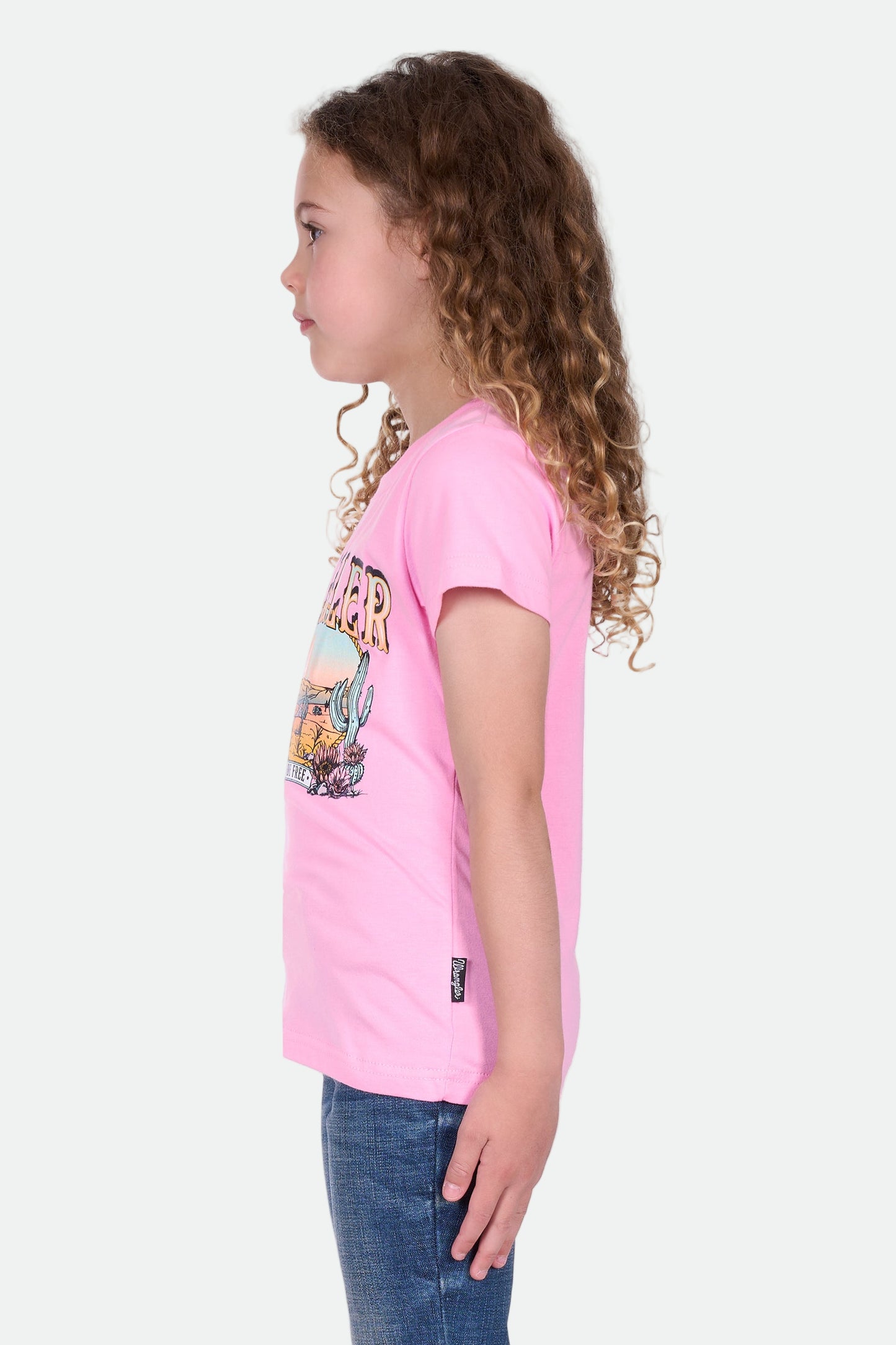 Wrangler Girl's CHERIE SS Tee - Pink