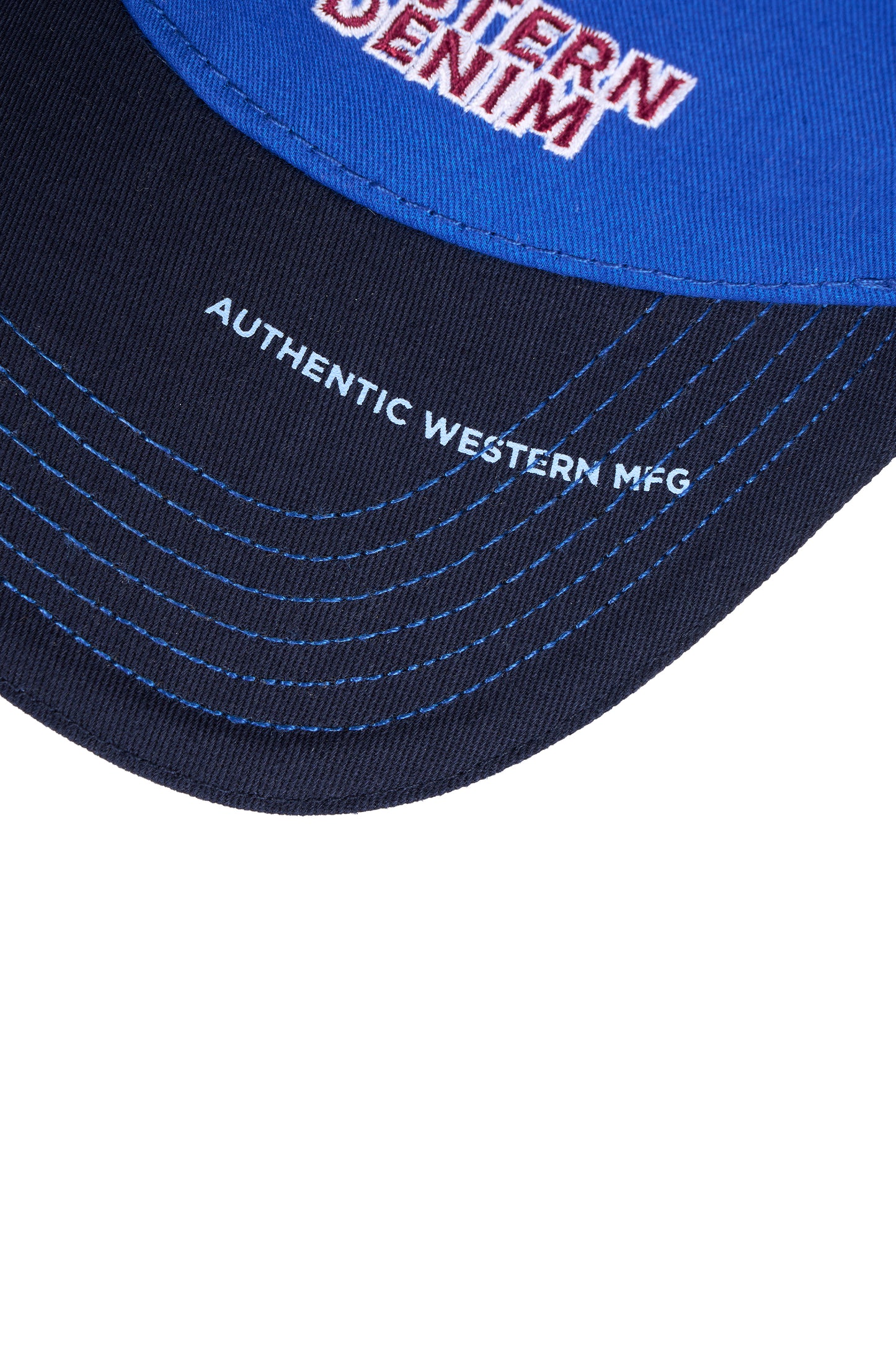 Wrangler Men’s Wade HP Full Back Cap - Blue/Navy