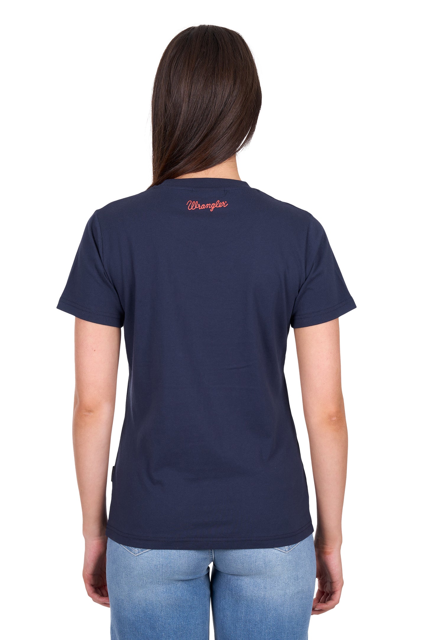 Wrangler Women's Piper Short Sleeve Tee - Navy